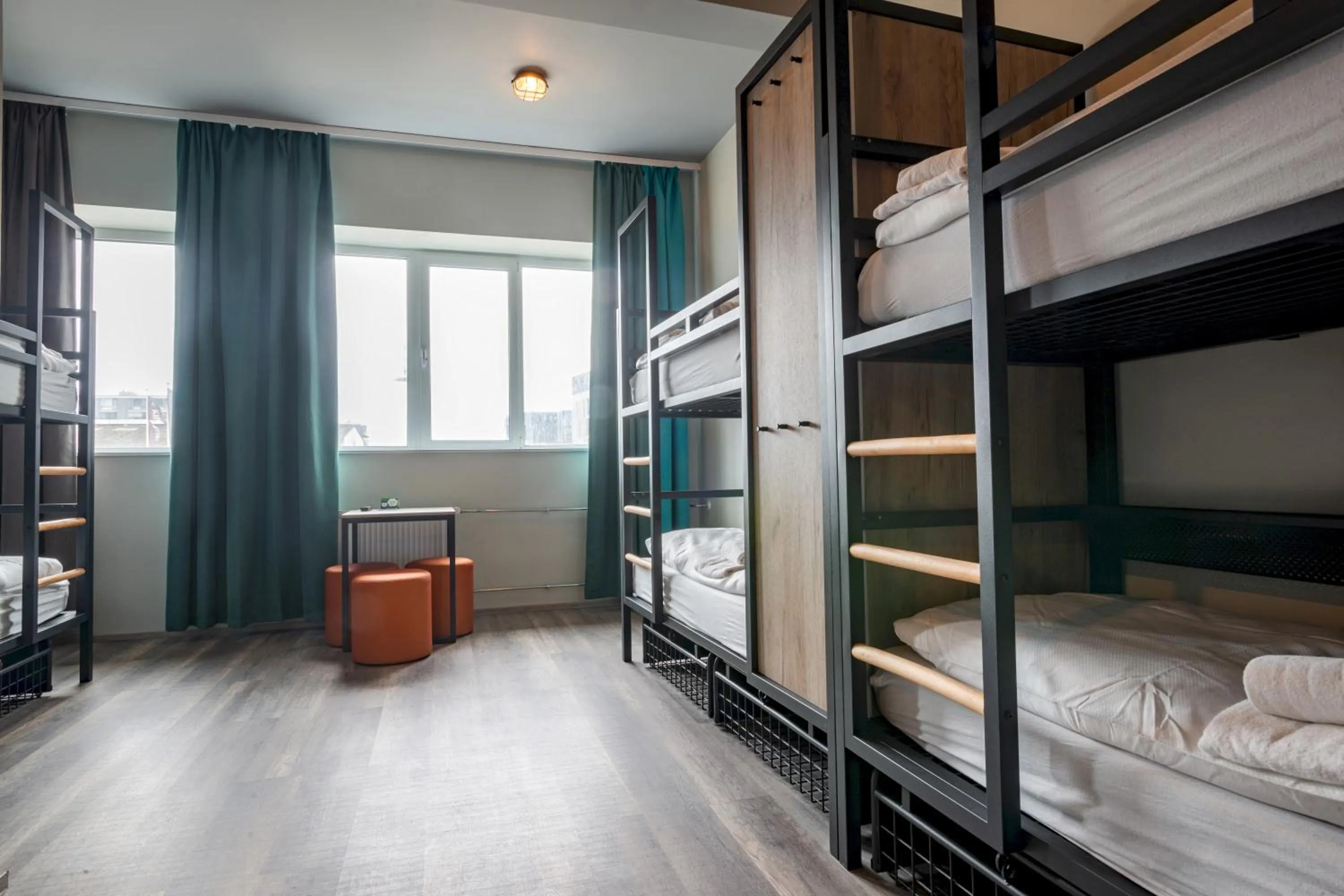 Bed in a&o Copenhagen Sydhavn