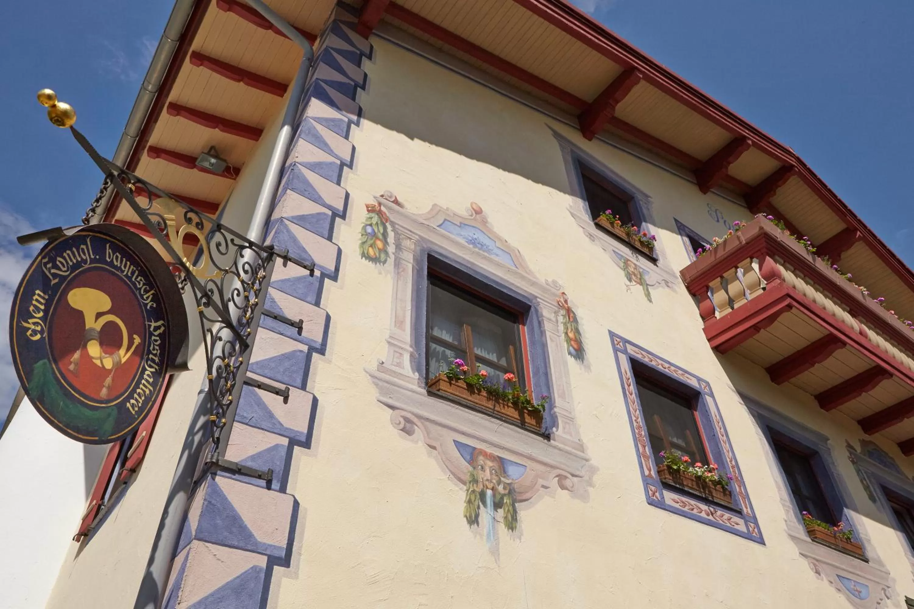 Property building in Hotel Sauerlacher Post