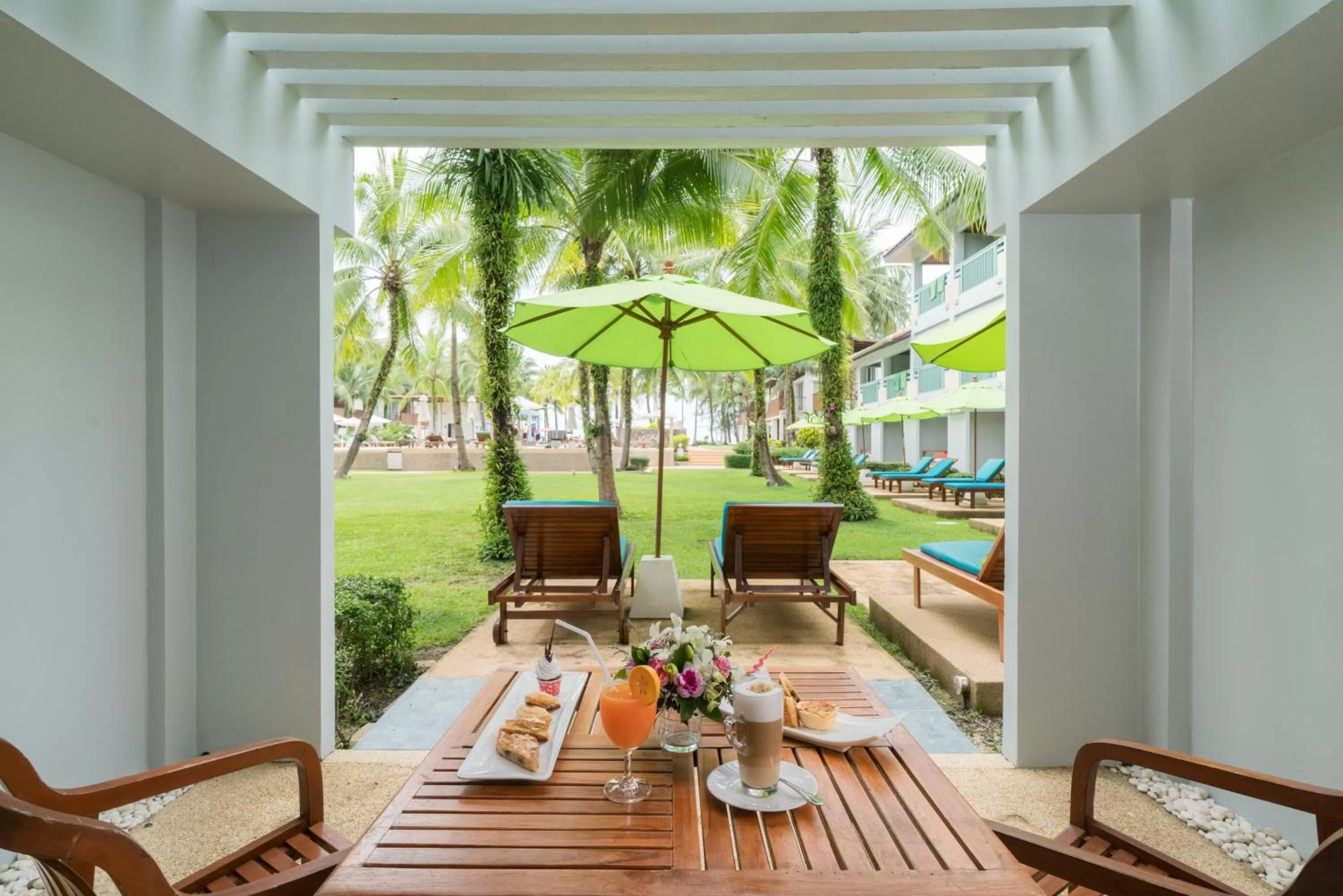 Garden view in The Briza Beach Resort, Khao Lak SHA Extra Plus