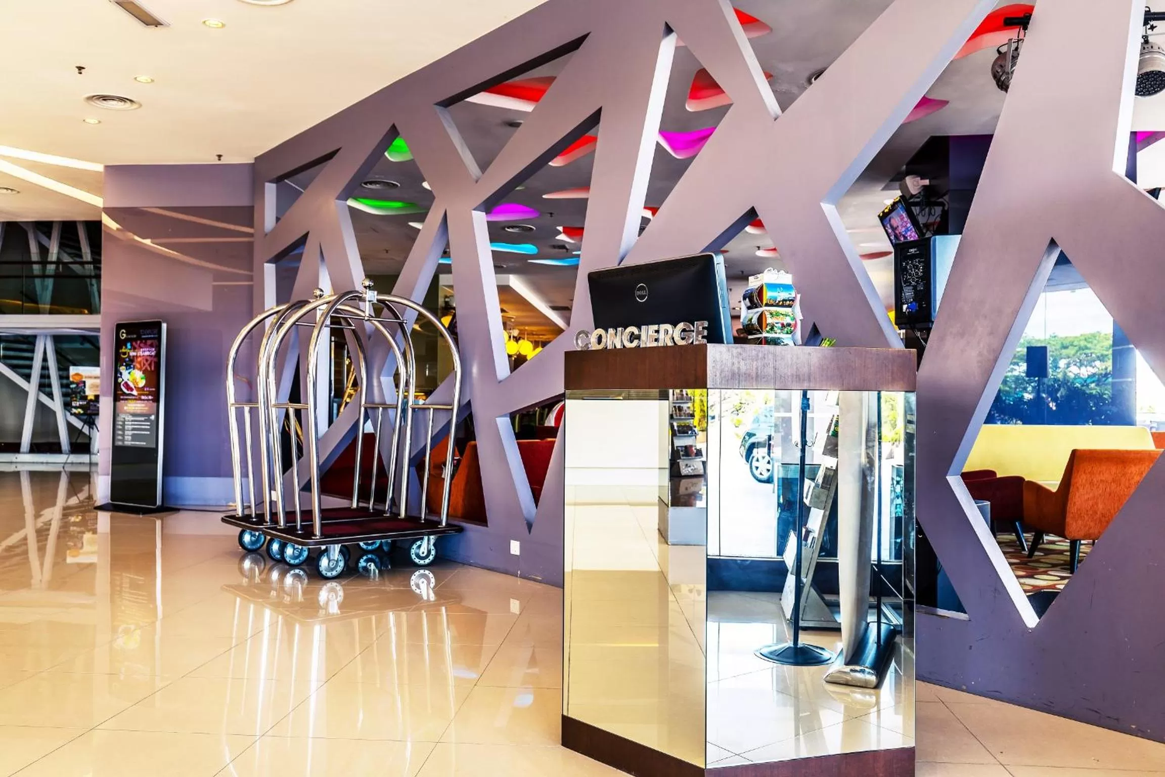 Lobby or reception in Ixora Hotel Penang