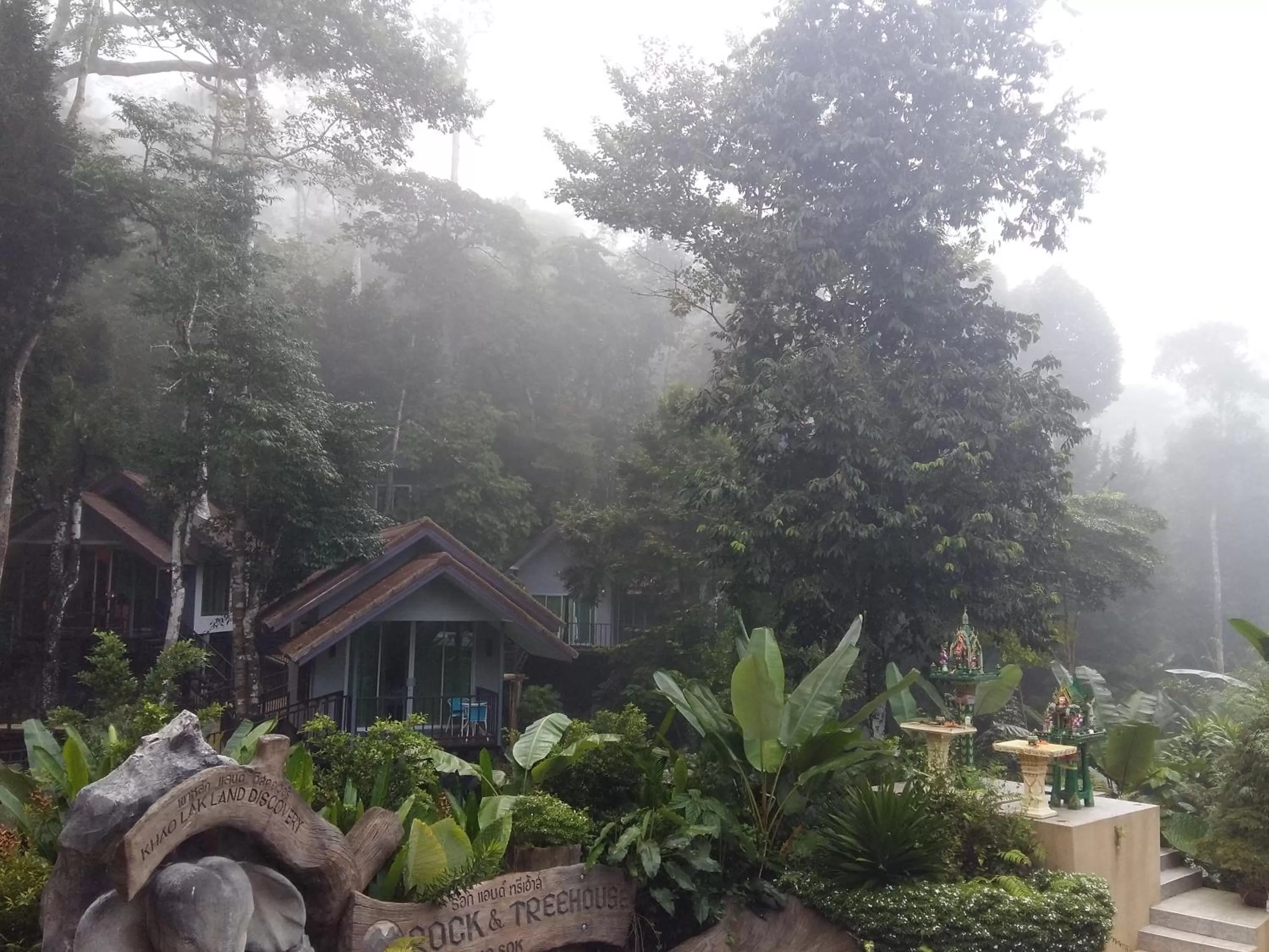 Property Building in Rock and Tree House Resort