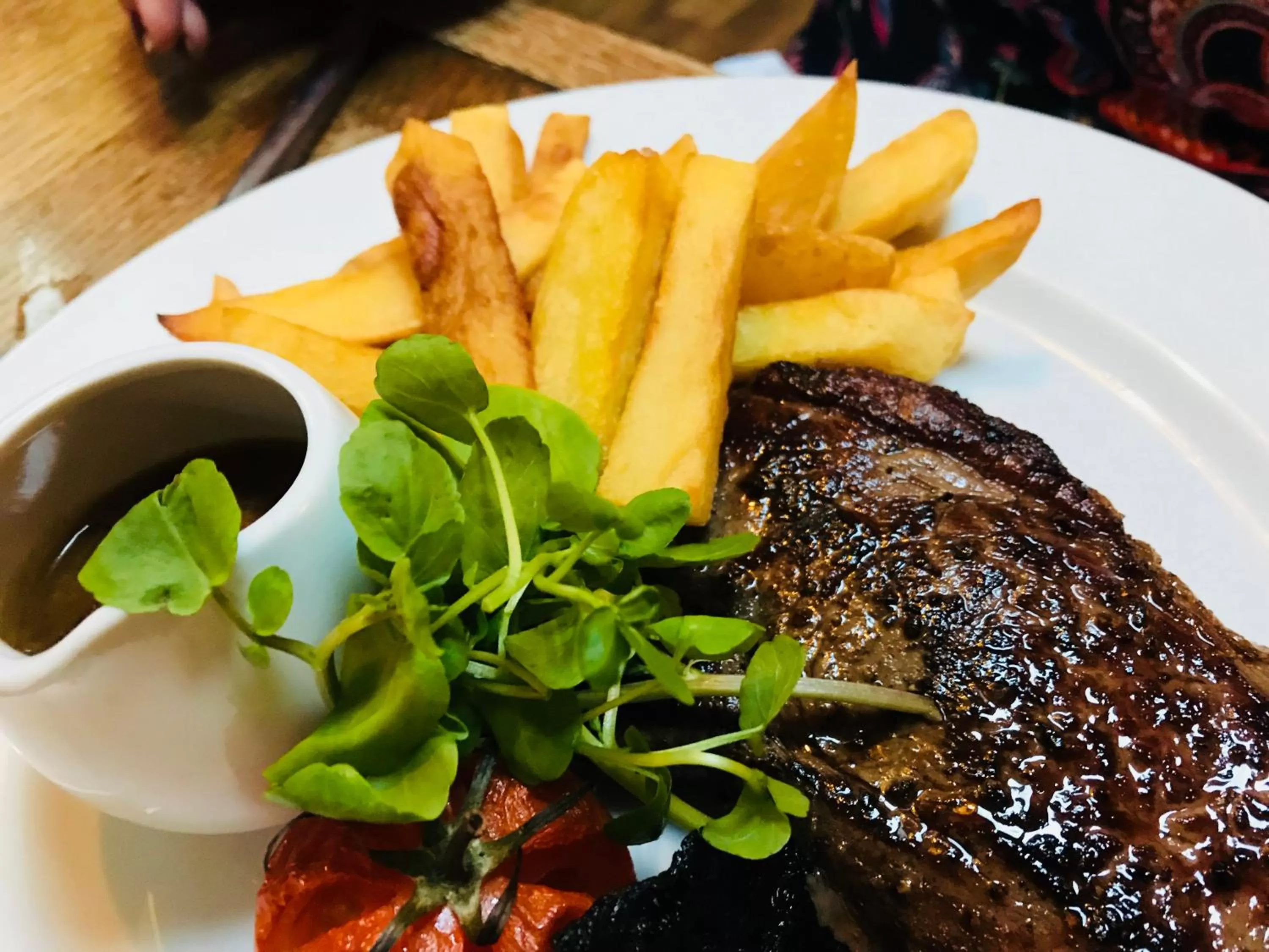 Dinner in The New Court Inn