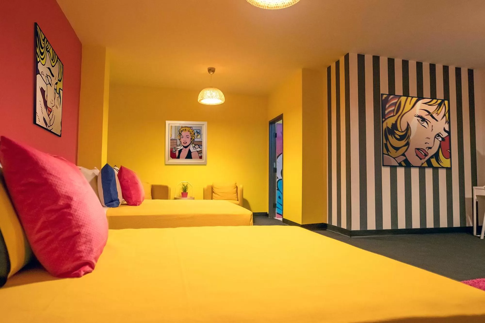 Bed in The Fox Hotel