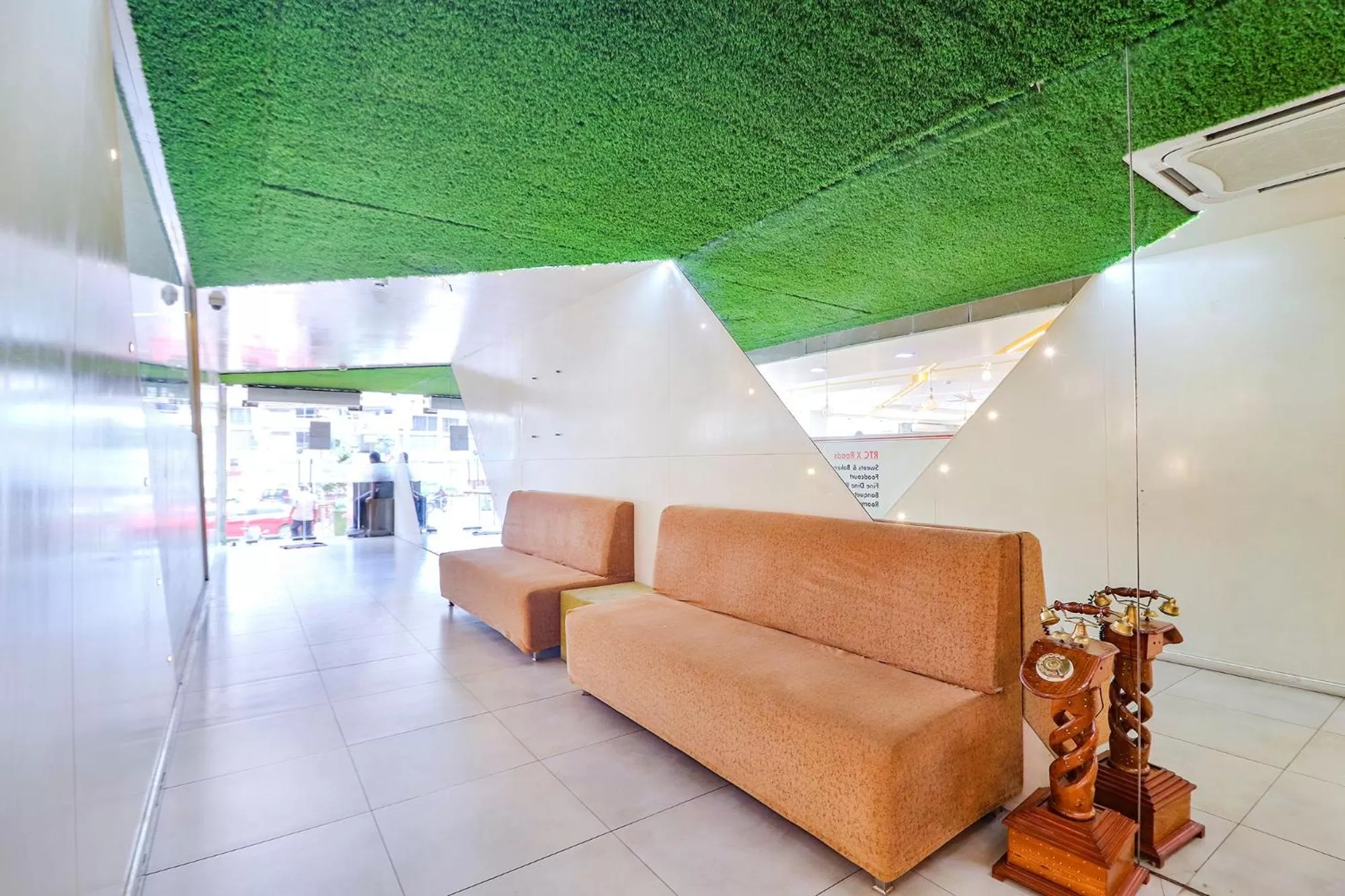 Seating area in FabHotel Aamantran & Banquet Halls - Nr RTC X Roads Metro Station