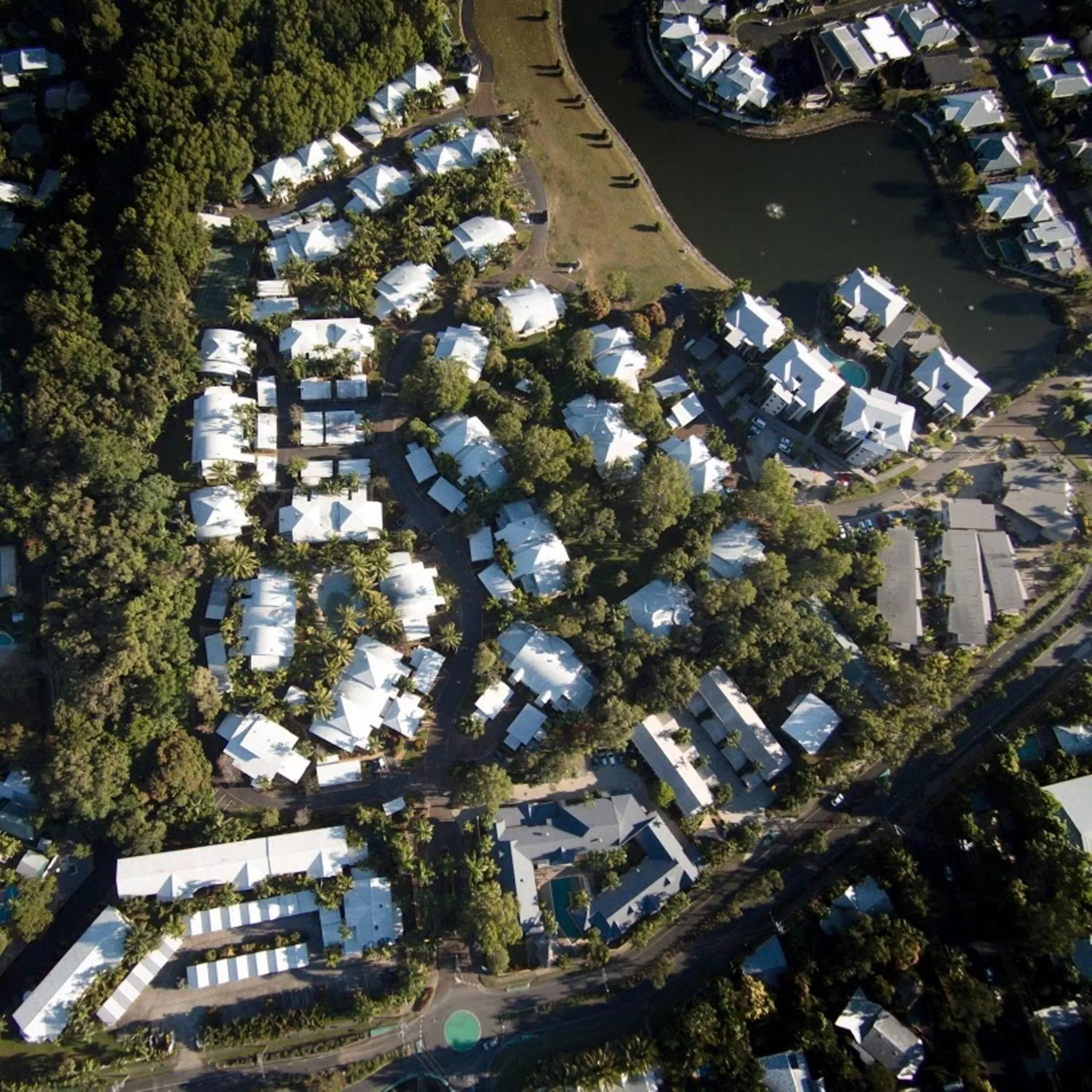 Bird's eye view in Marlin Cove Holiday Resort