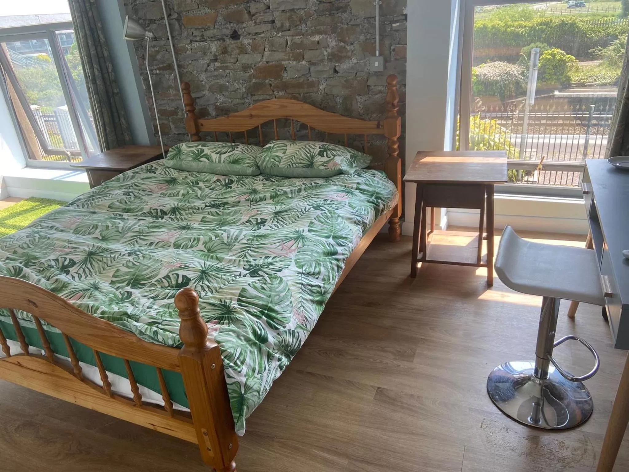 Bed in The Phoenix Rooms