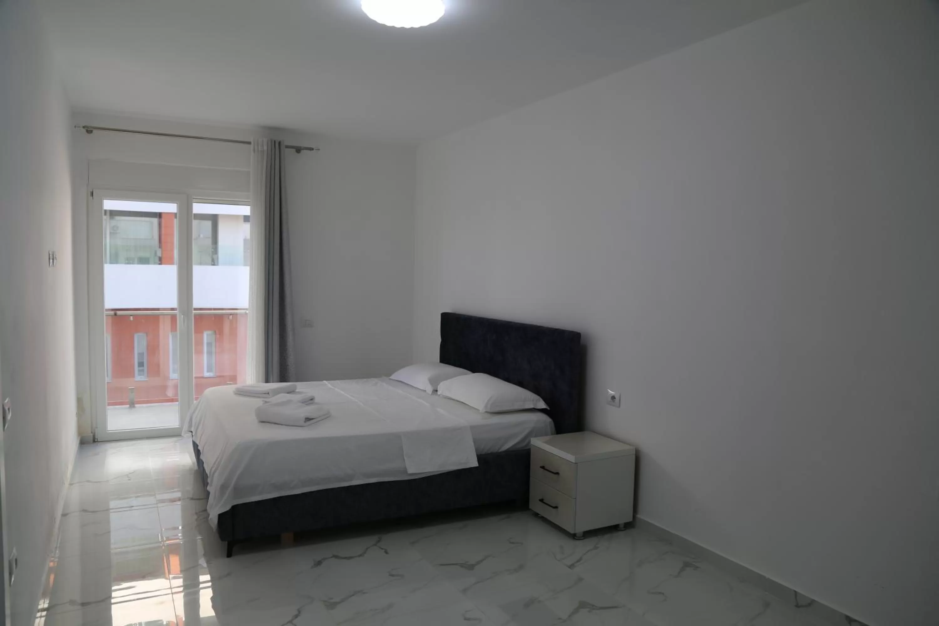 Bed in Anchor Apartments