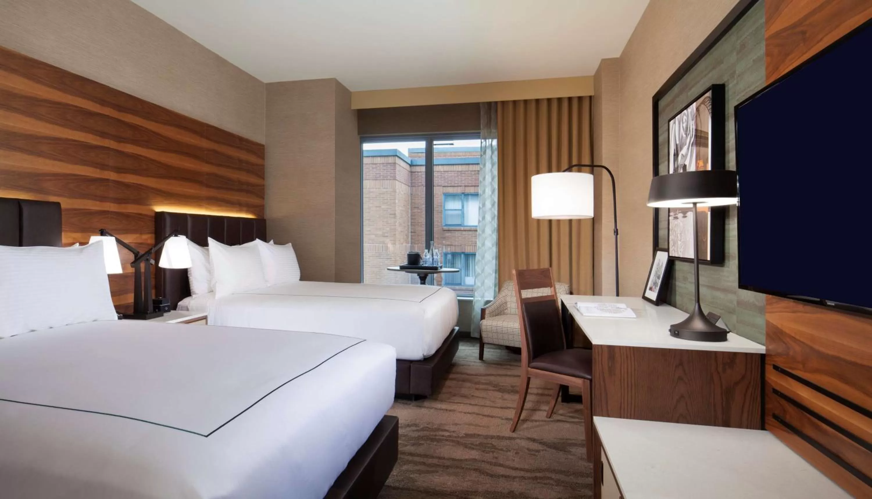 Bedroom, Bed in The Porter Portland, Curio Collection By Hilton