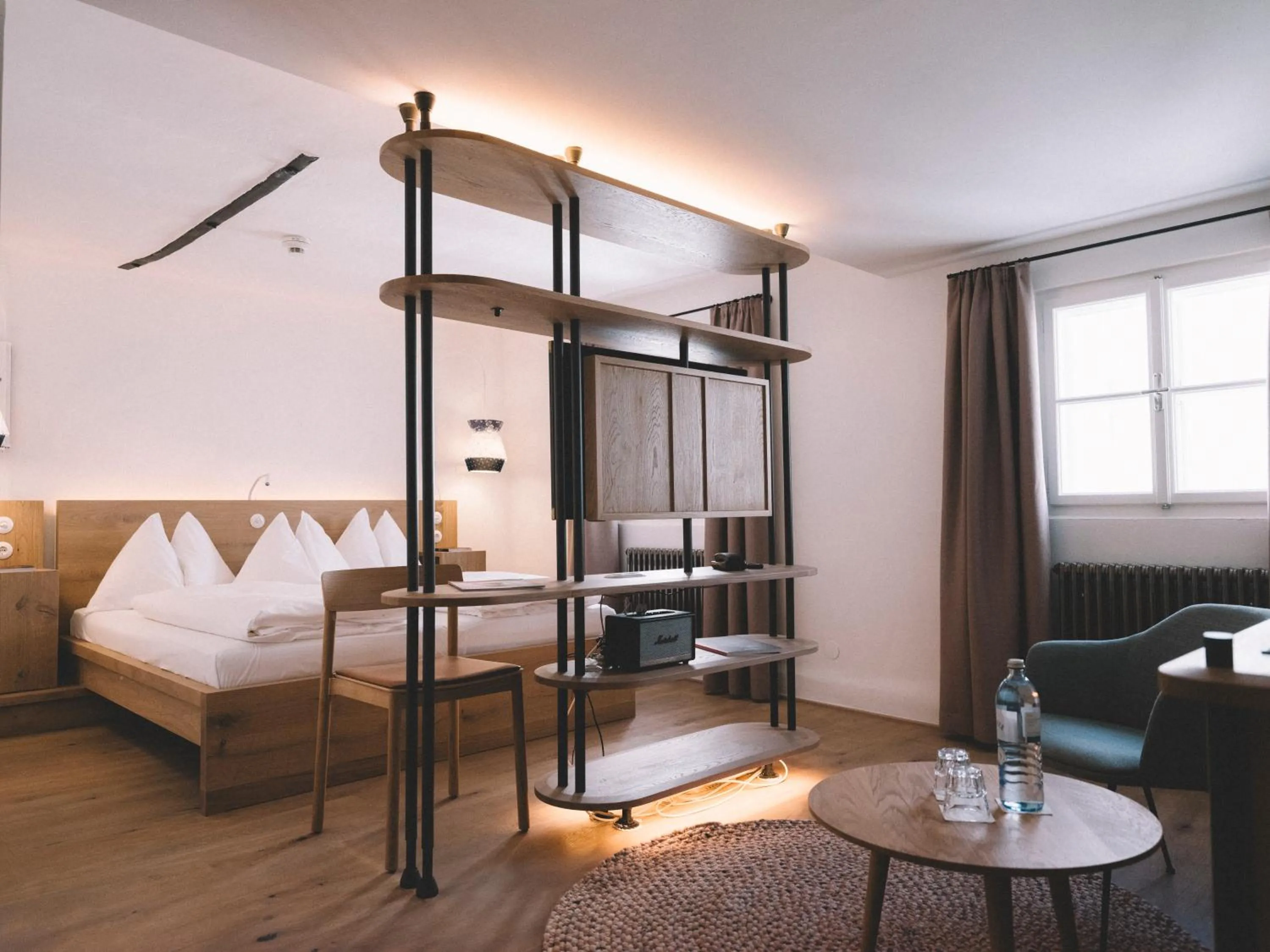 Bed in artHotel Blaue Gans