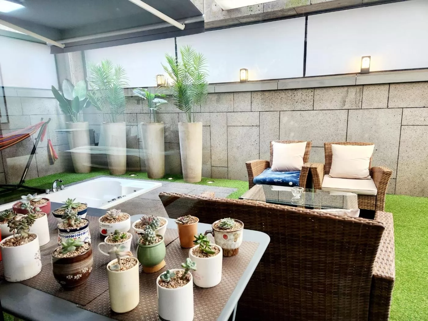 Balcony/Terrace in JS Boutique Hotel