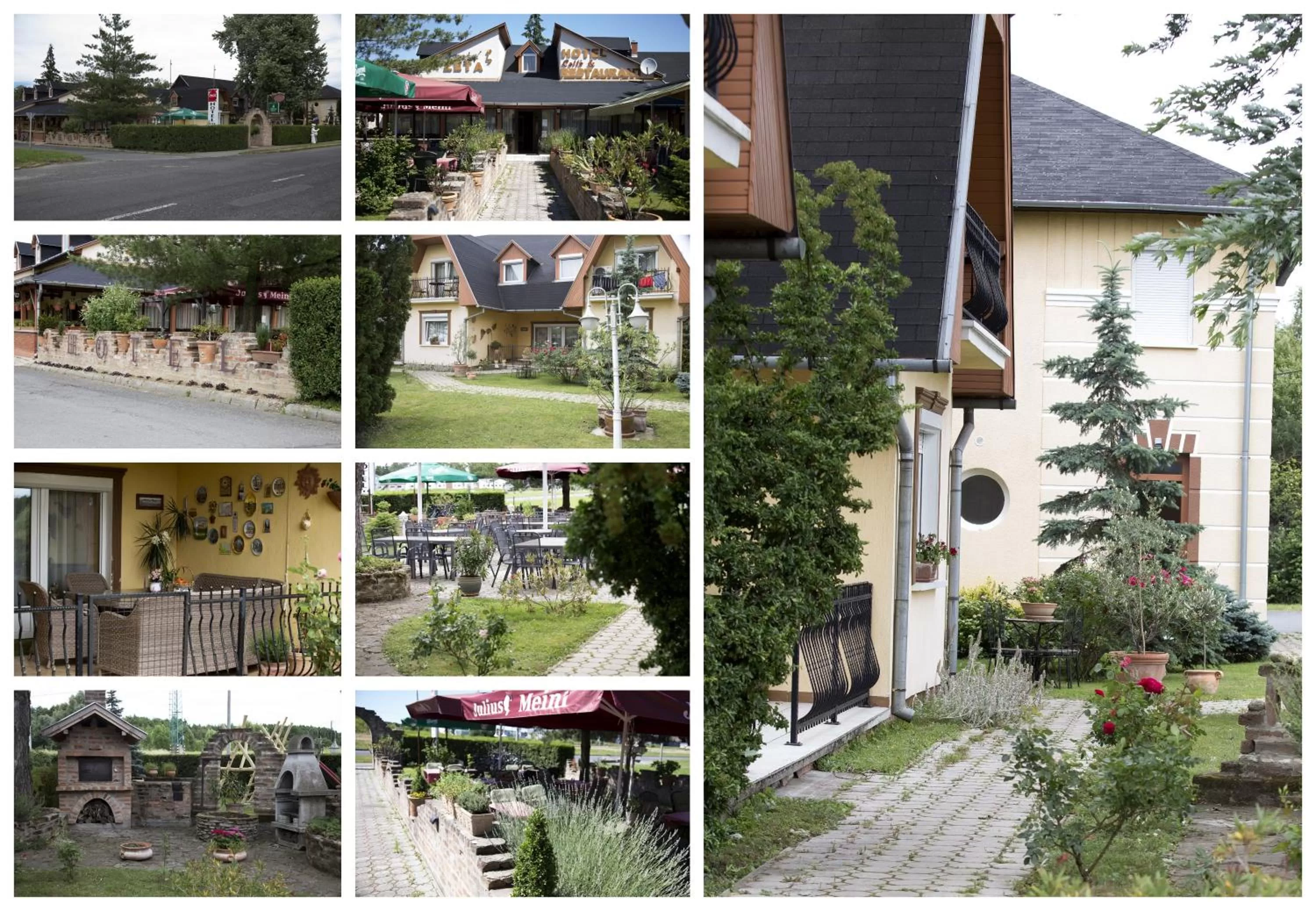 Garden View in Hotel Zéta