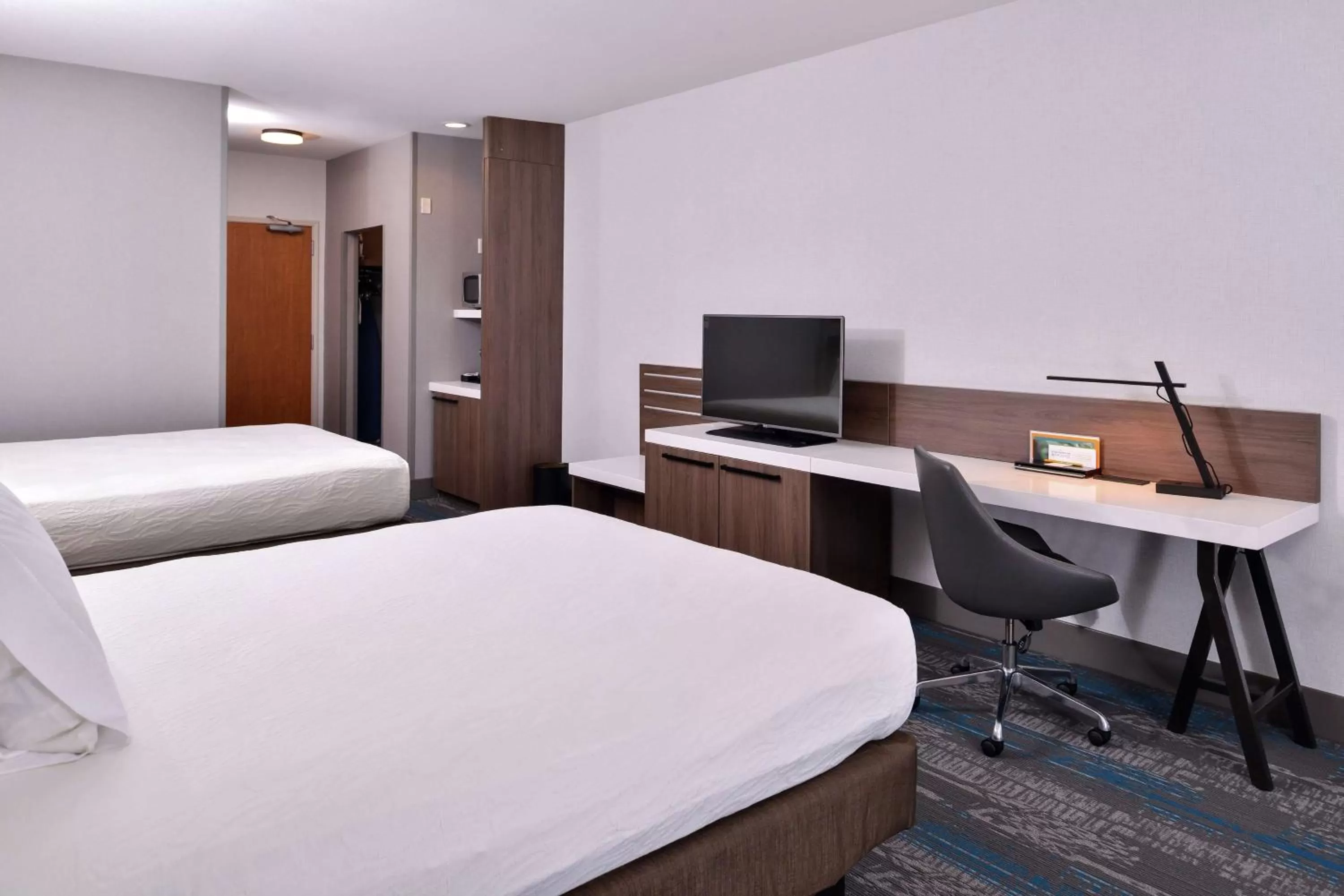 Bedroom, Bed in Hilton Garden Inn Salt Lake City Downtown