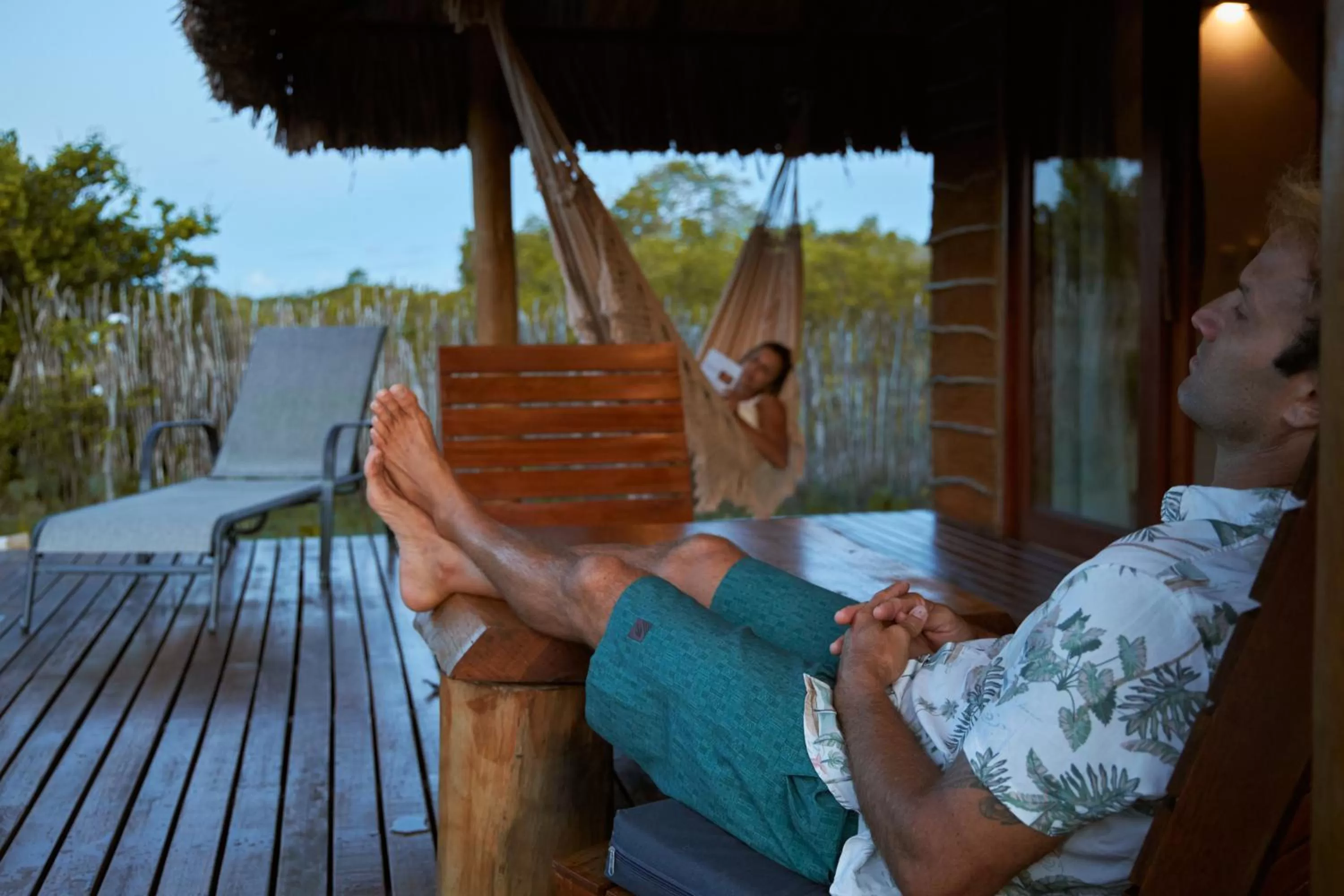 Patio in Kauli Seadi Beach Hotel