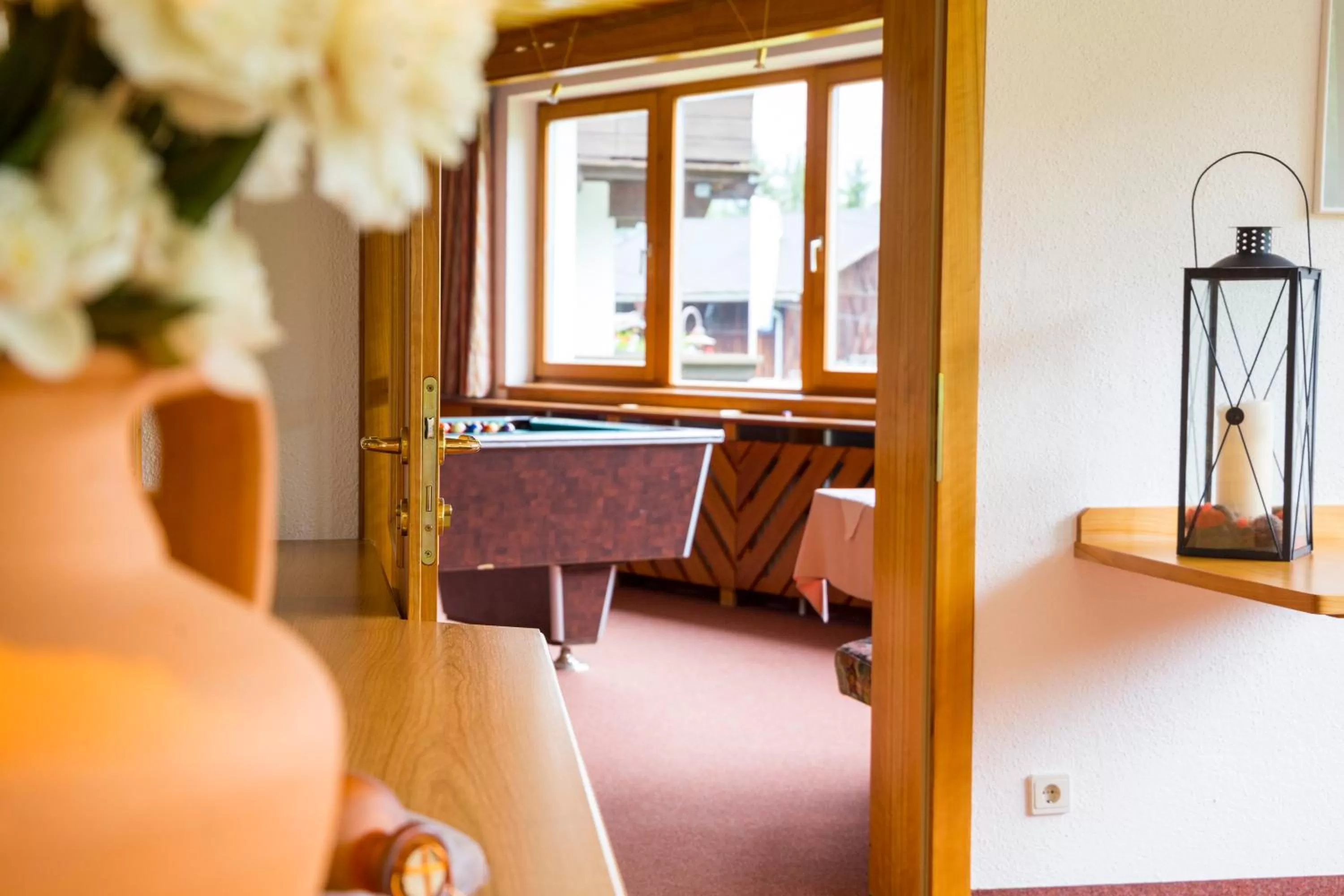 Billiard in Seehüter's Hotel Seerose