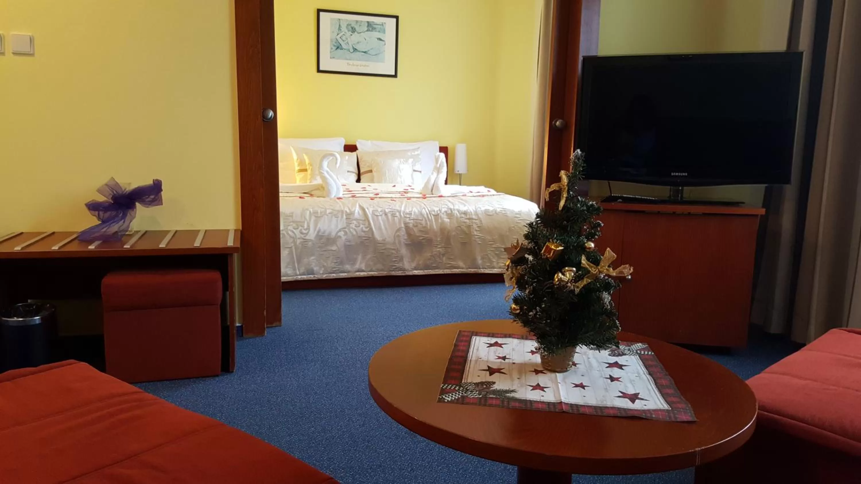 TV and multimedia, TV/Entertainment Center in Wellness Hotel Staré Město