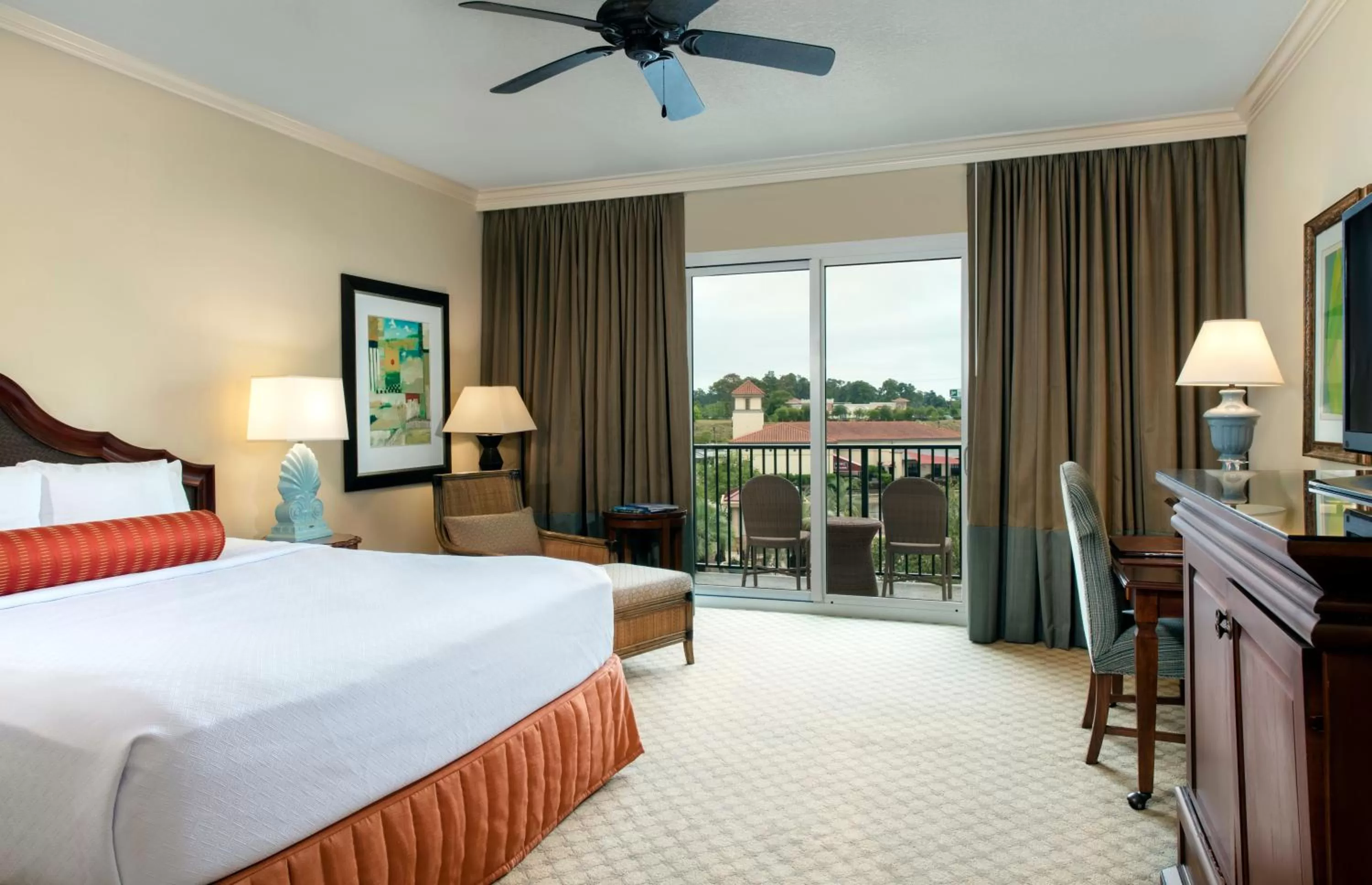 Balcony/Terrace, Bed in Marina Inn at Grande Dunes