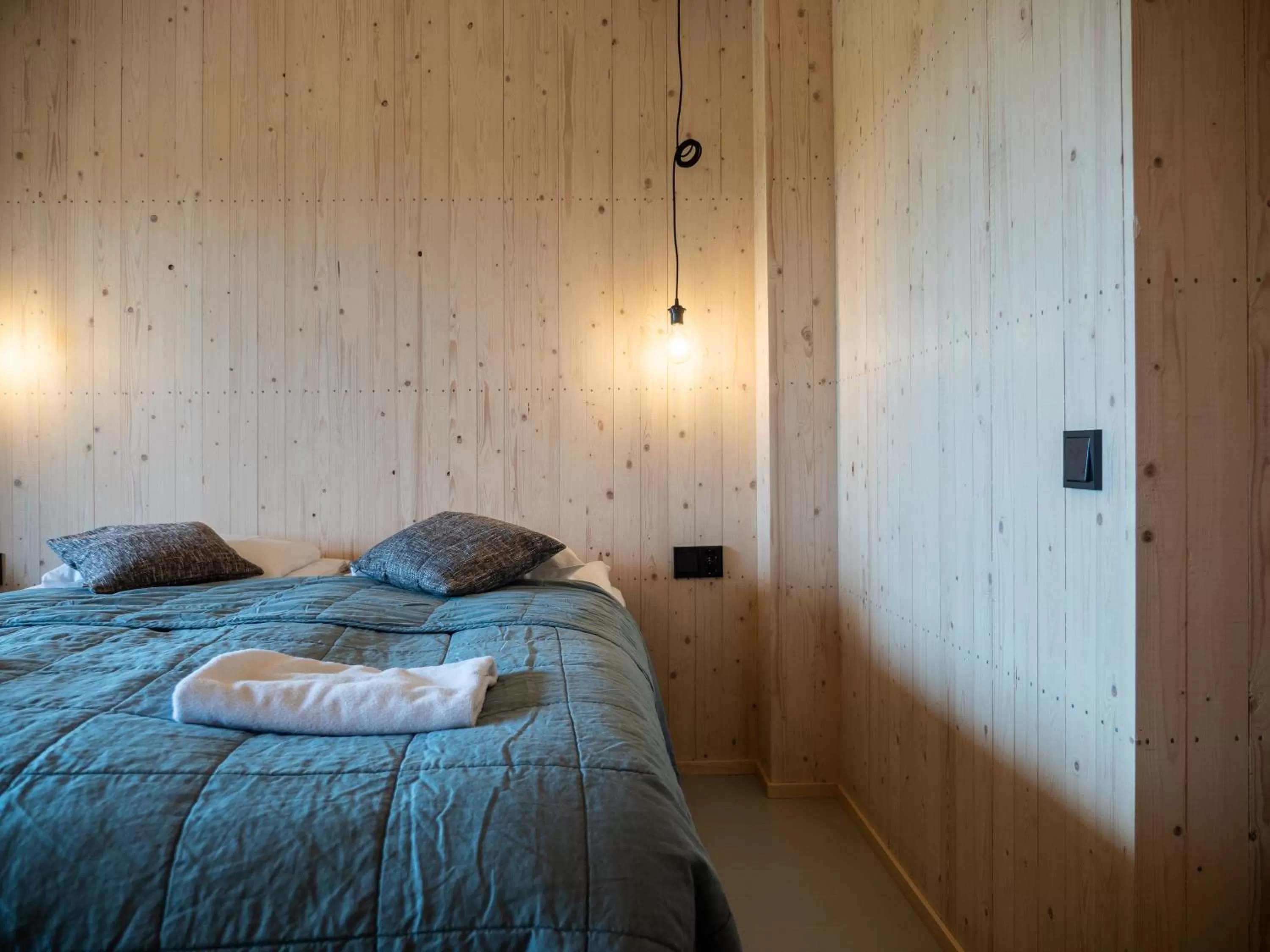 Bed in Haapala Brewery restaurant and accommodation