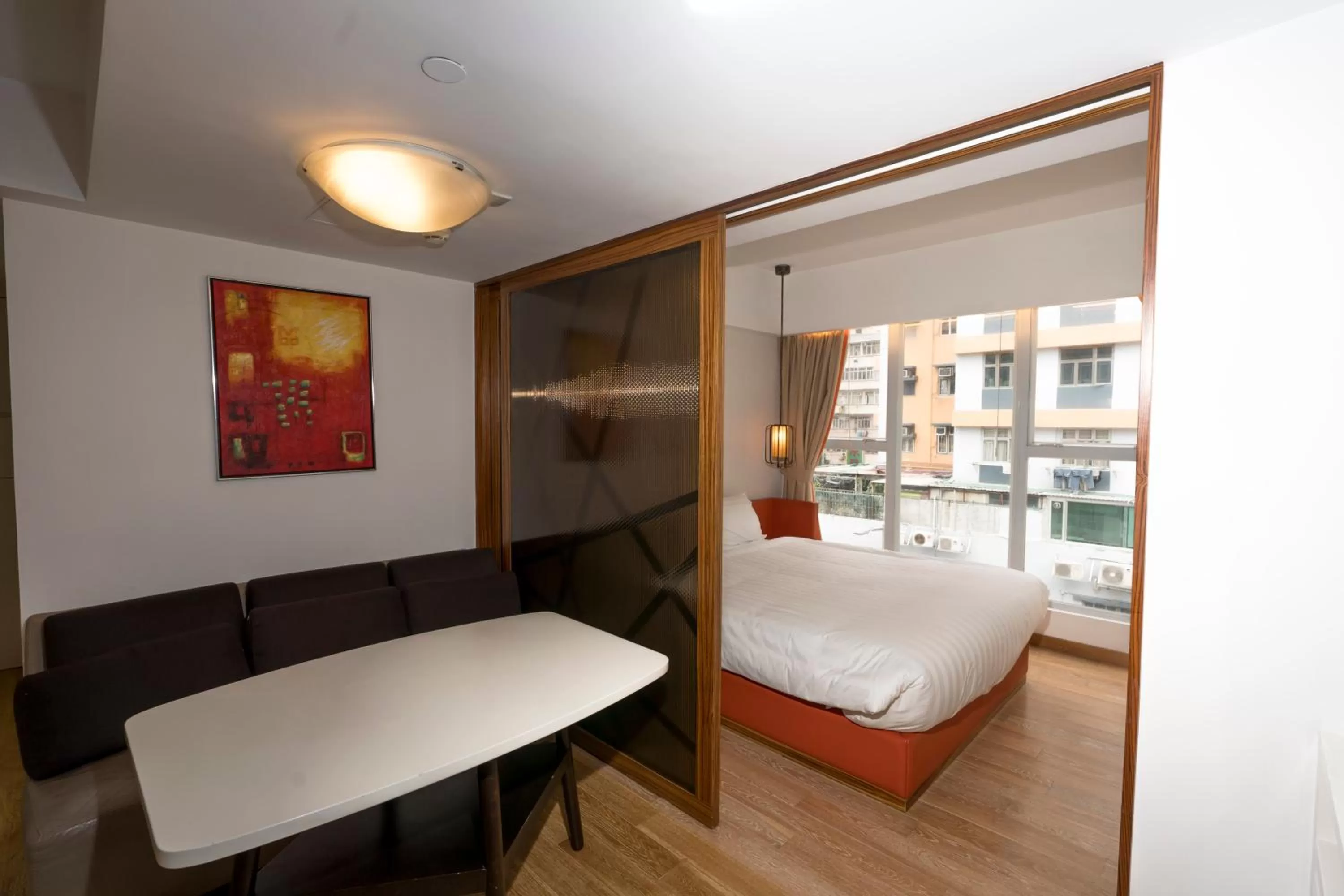 Bed in Homy Residence