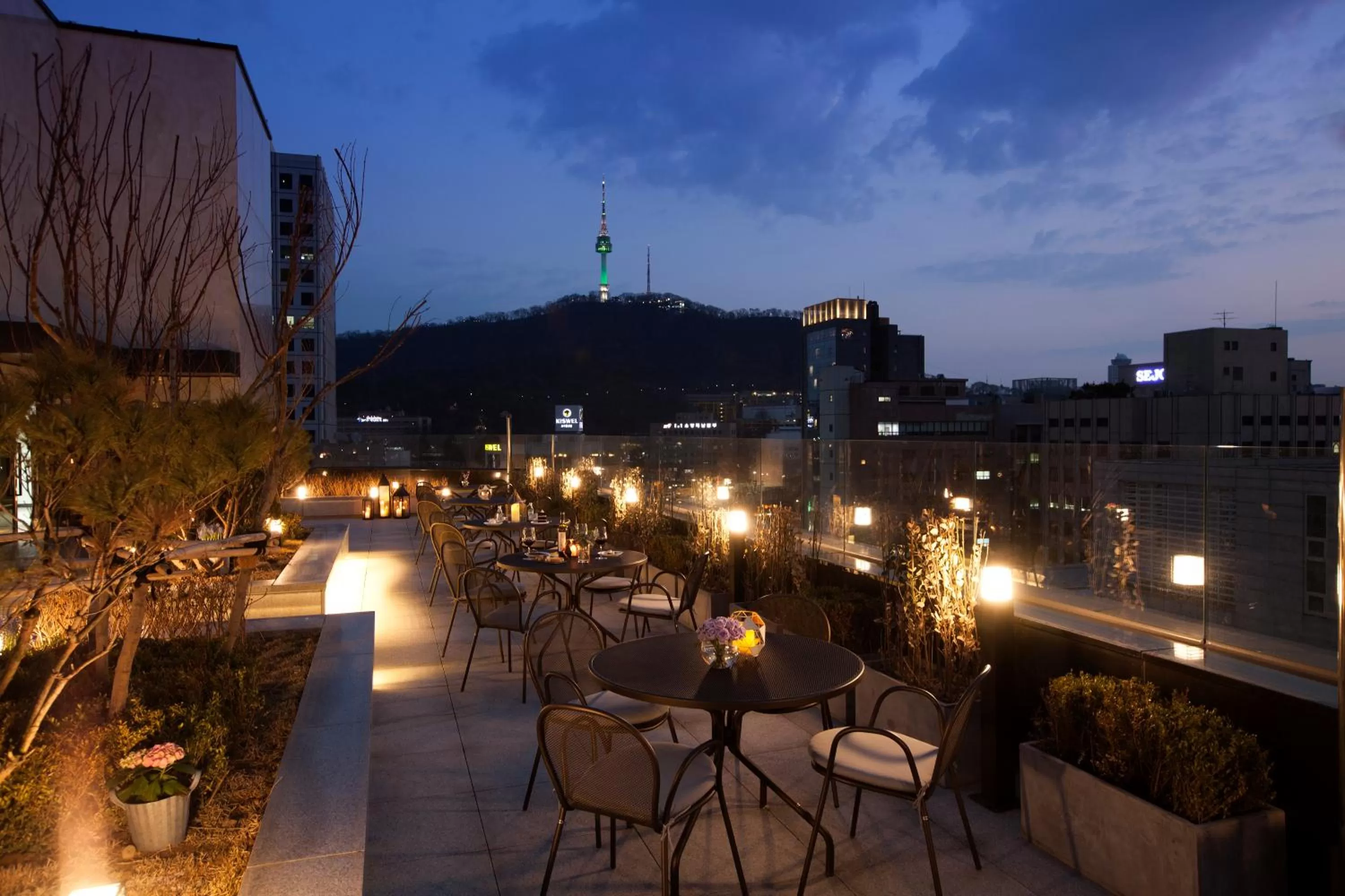 Decorative detail in G2 Hotel Myeongdong