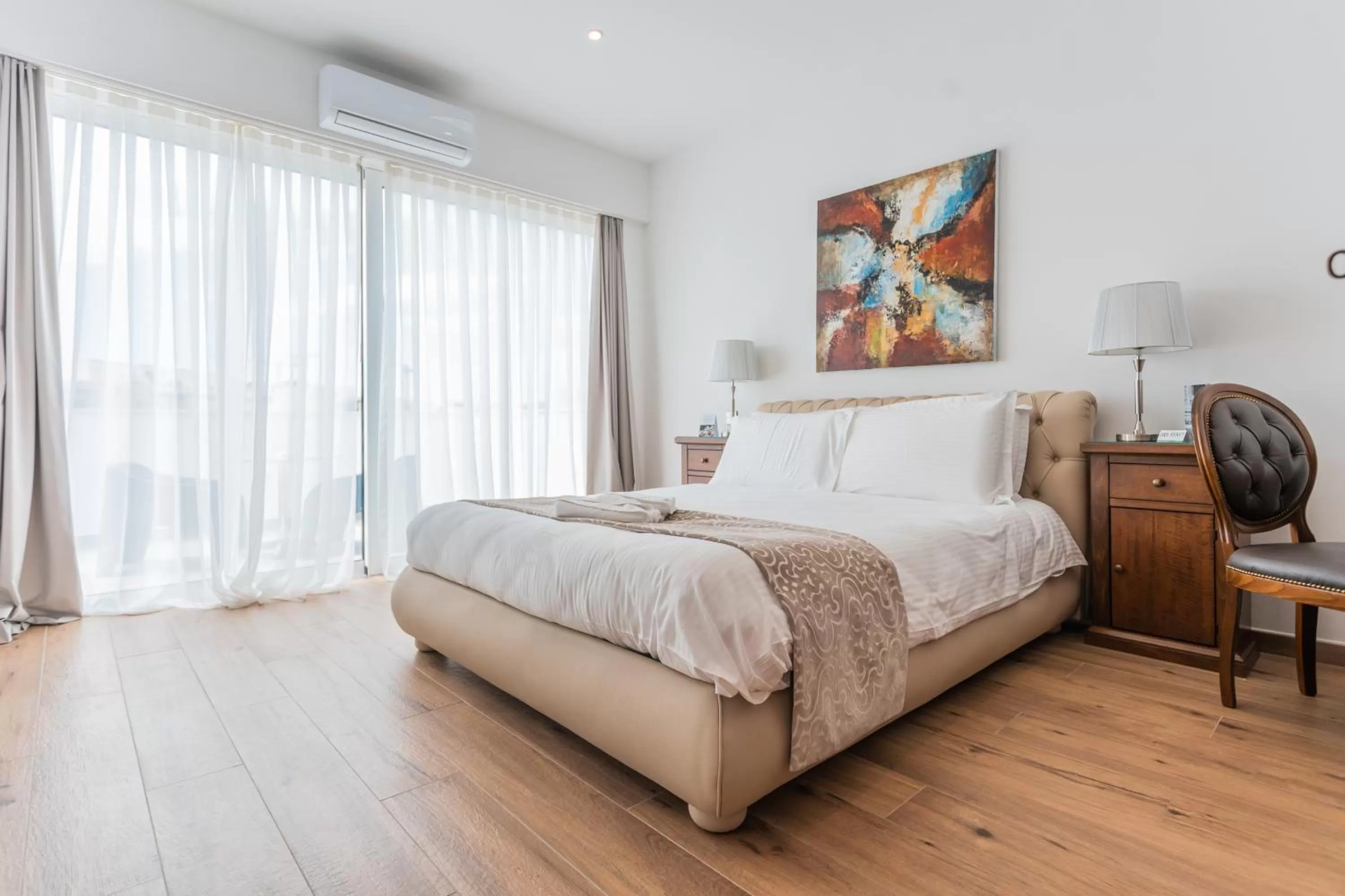 Bedroom, Bed in Palazzo Violetta