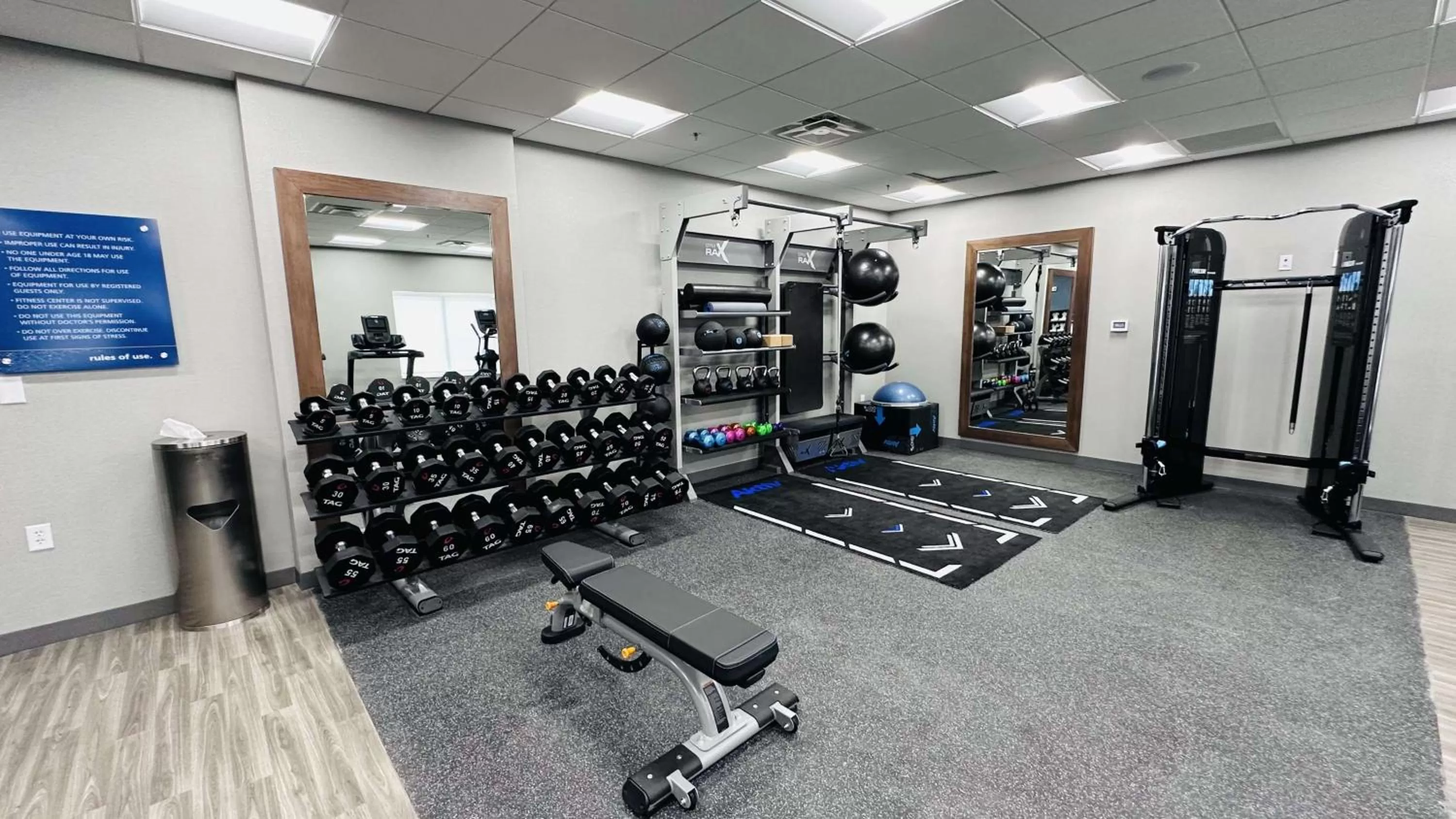 Fitness centre/facilities in Hampton Inn & Suites Weatherford, Tx