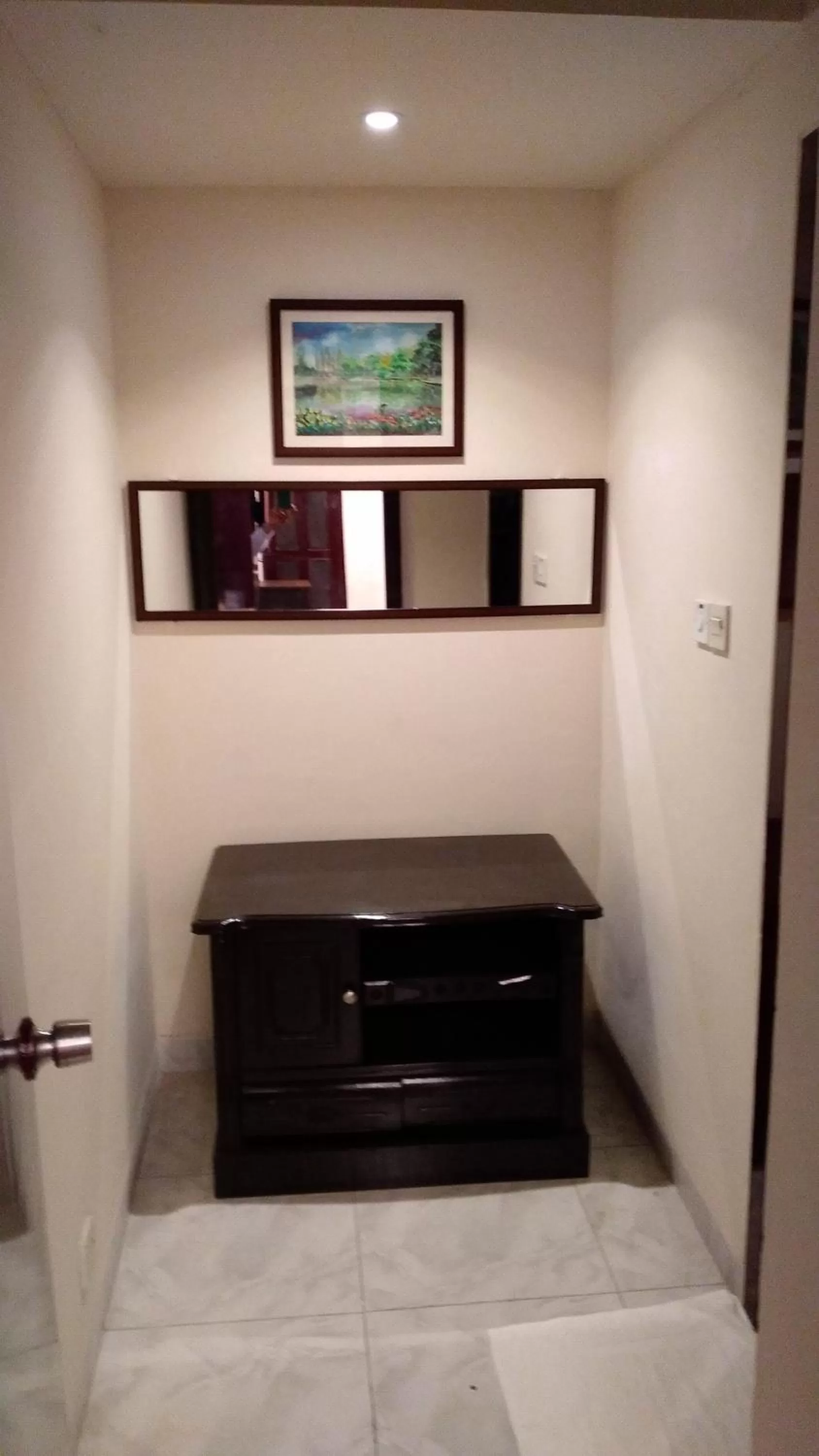 TV/Entertainment Center in Center Point Apartment