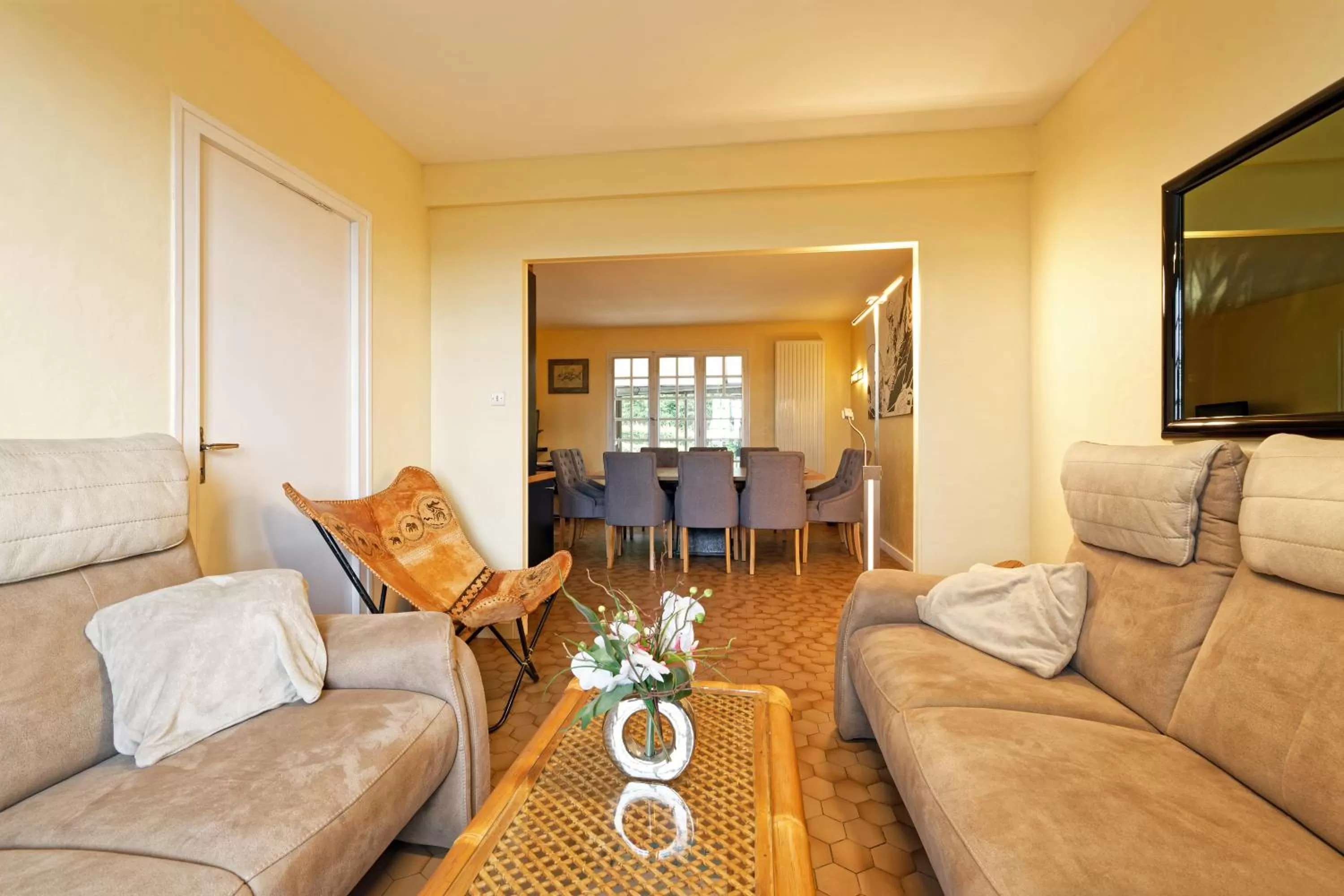 Living room in Chambres d'hotes à Autun