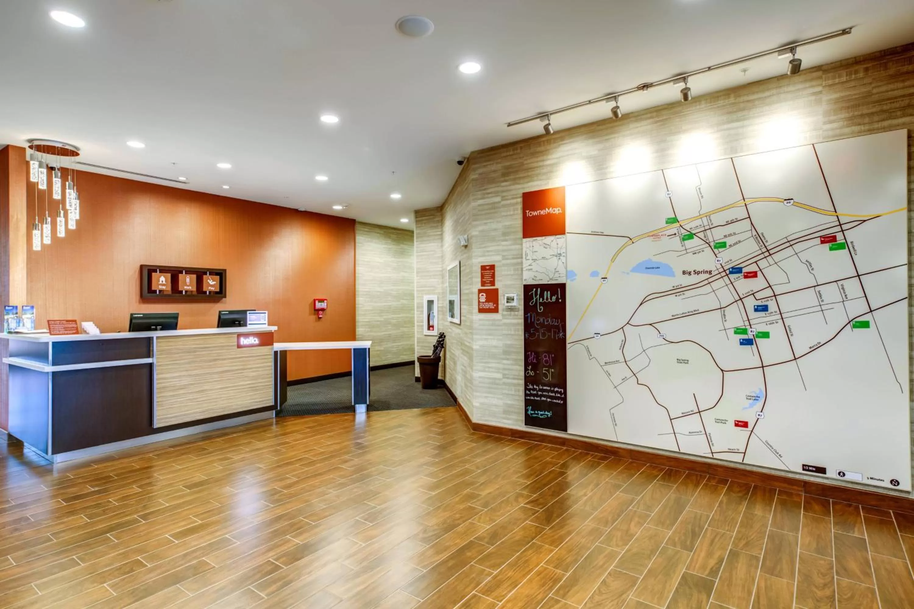 View (from property/room) in TownePlace Suites by Marriott Big Spring