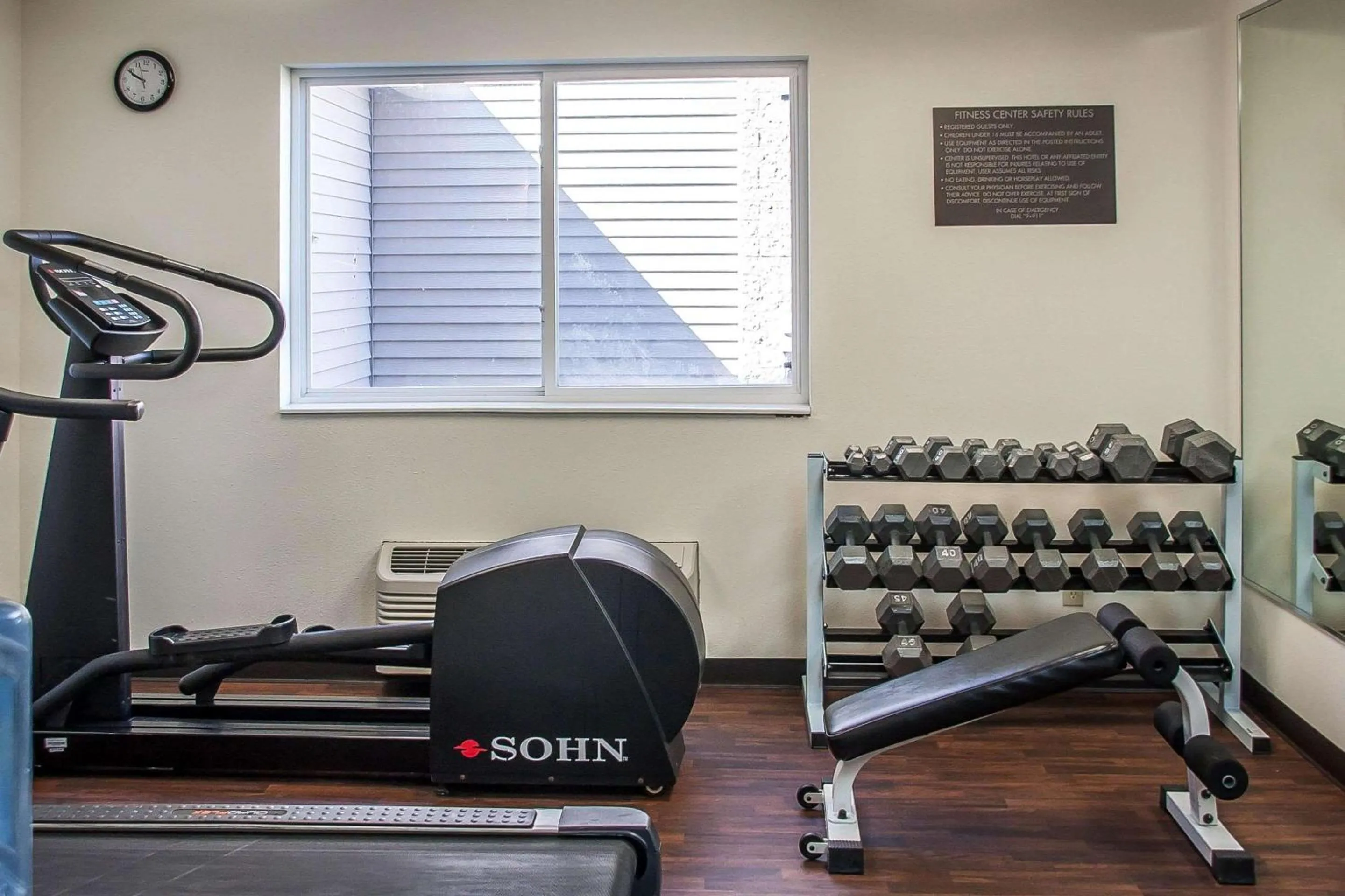 Fitness centre/facilities in Comfort Inn Fergus Falls