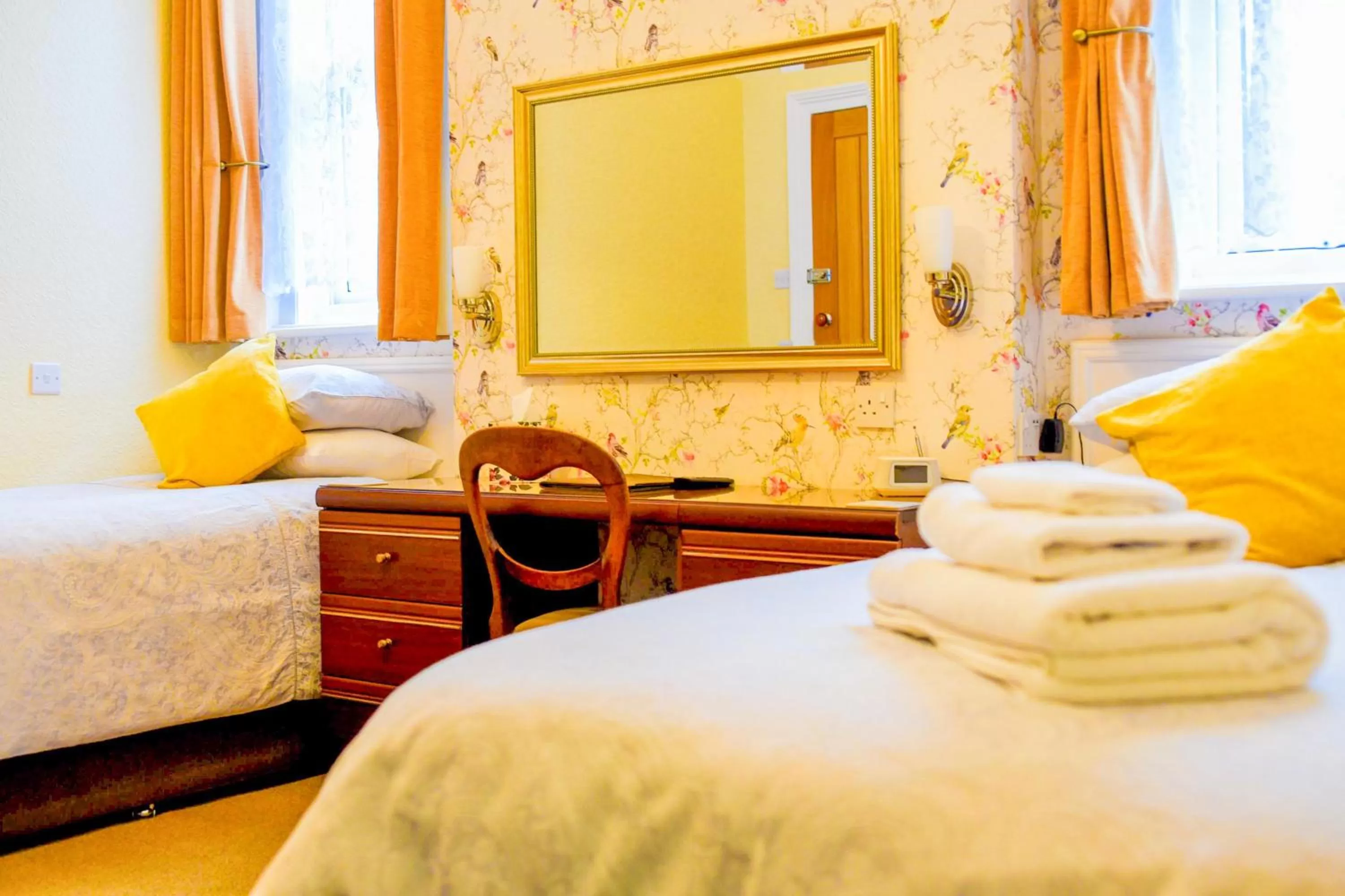 Bedroom, Bed in Grange Bank House