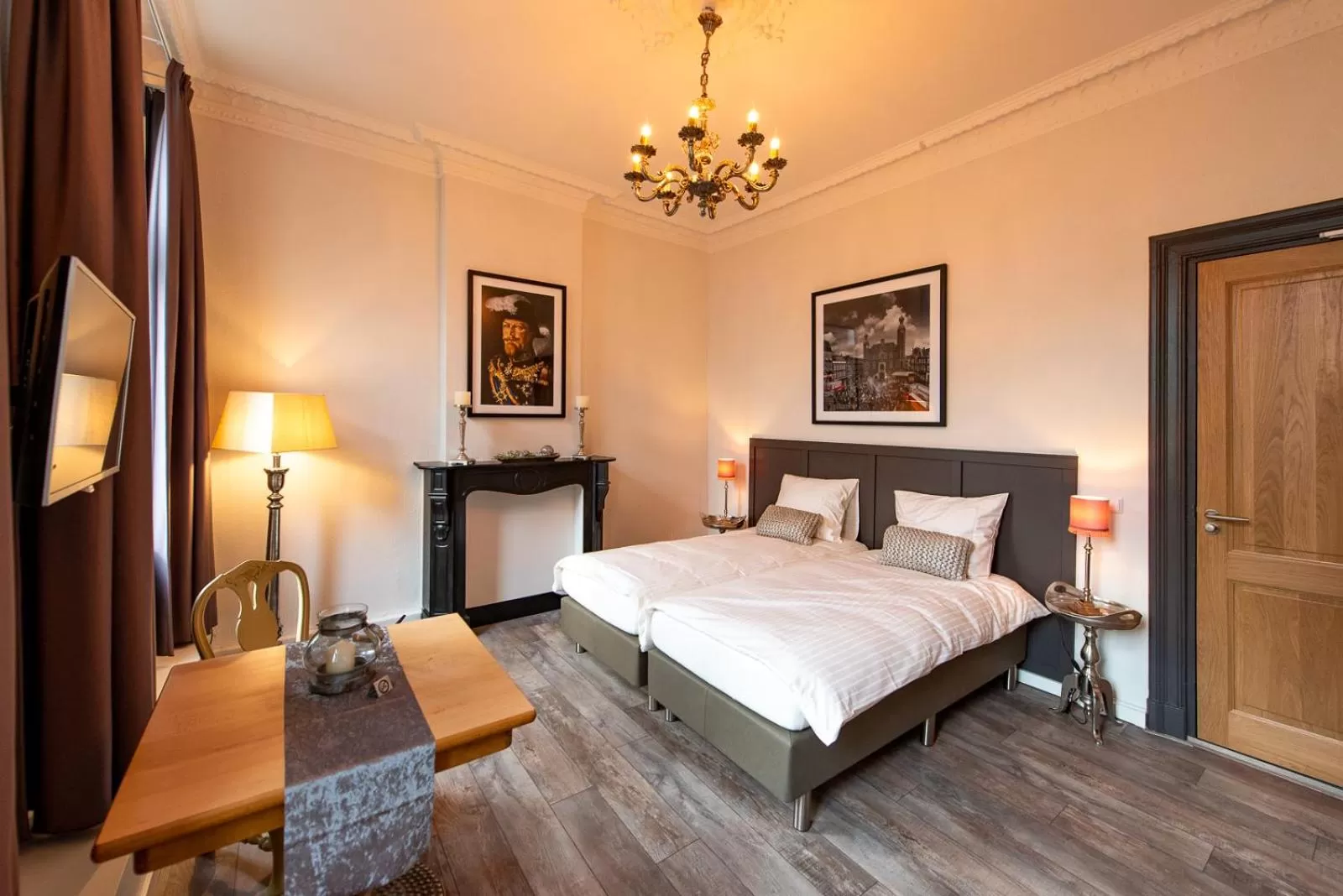 Bed in BnB prins Hendrik Venlo