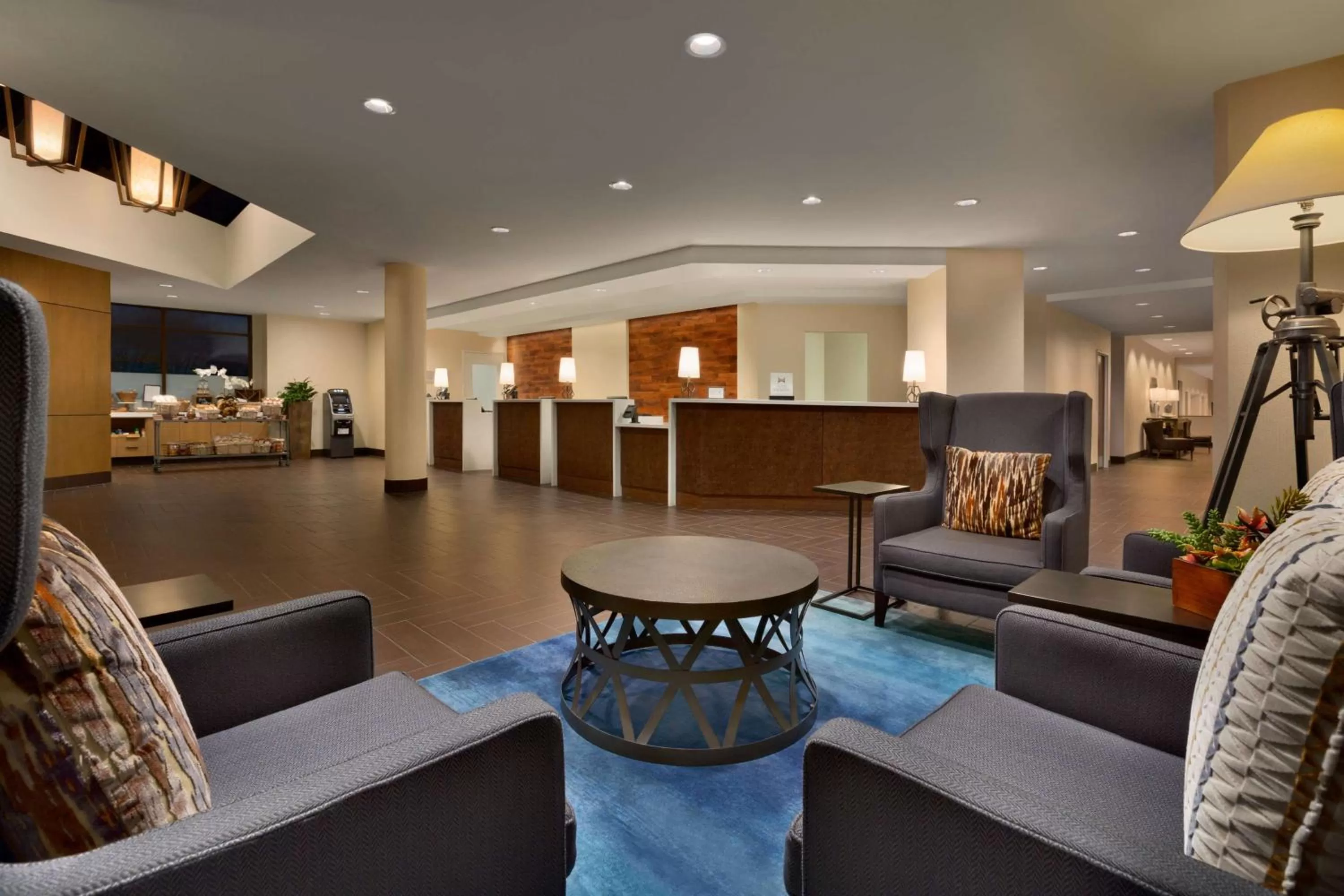 Lobby or reception in Embassy Suites by Hilton Austin Downtown South Congress