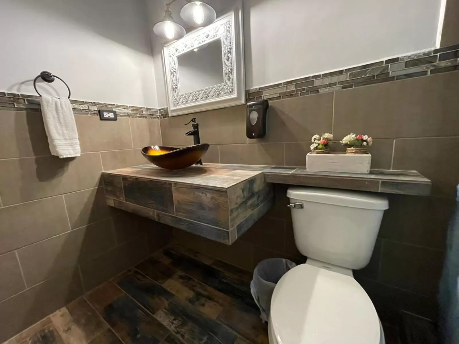 Bathroom in Refugio de la Montaña B&B