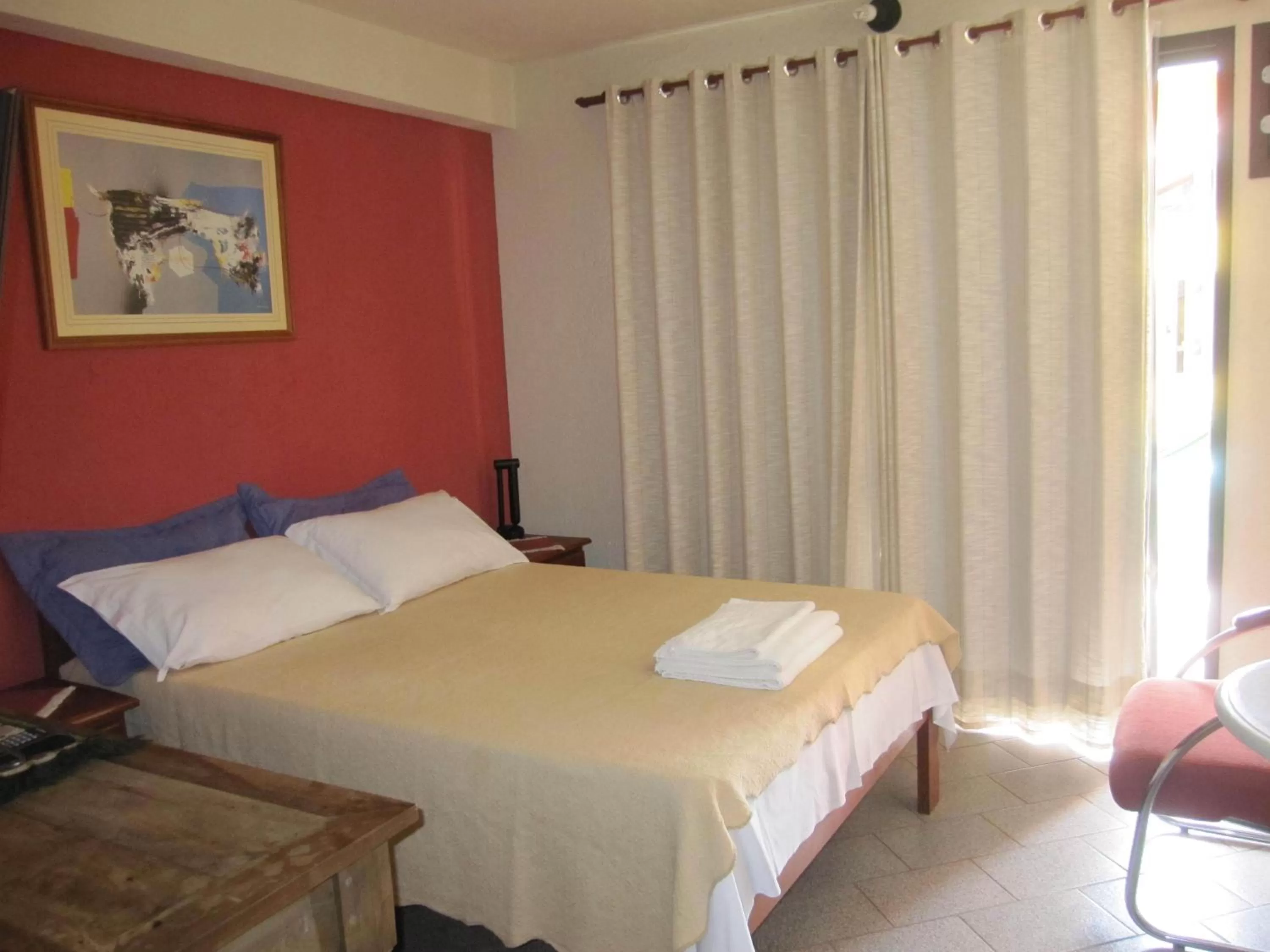 Bed in Pousada Vento Sul