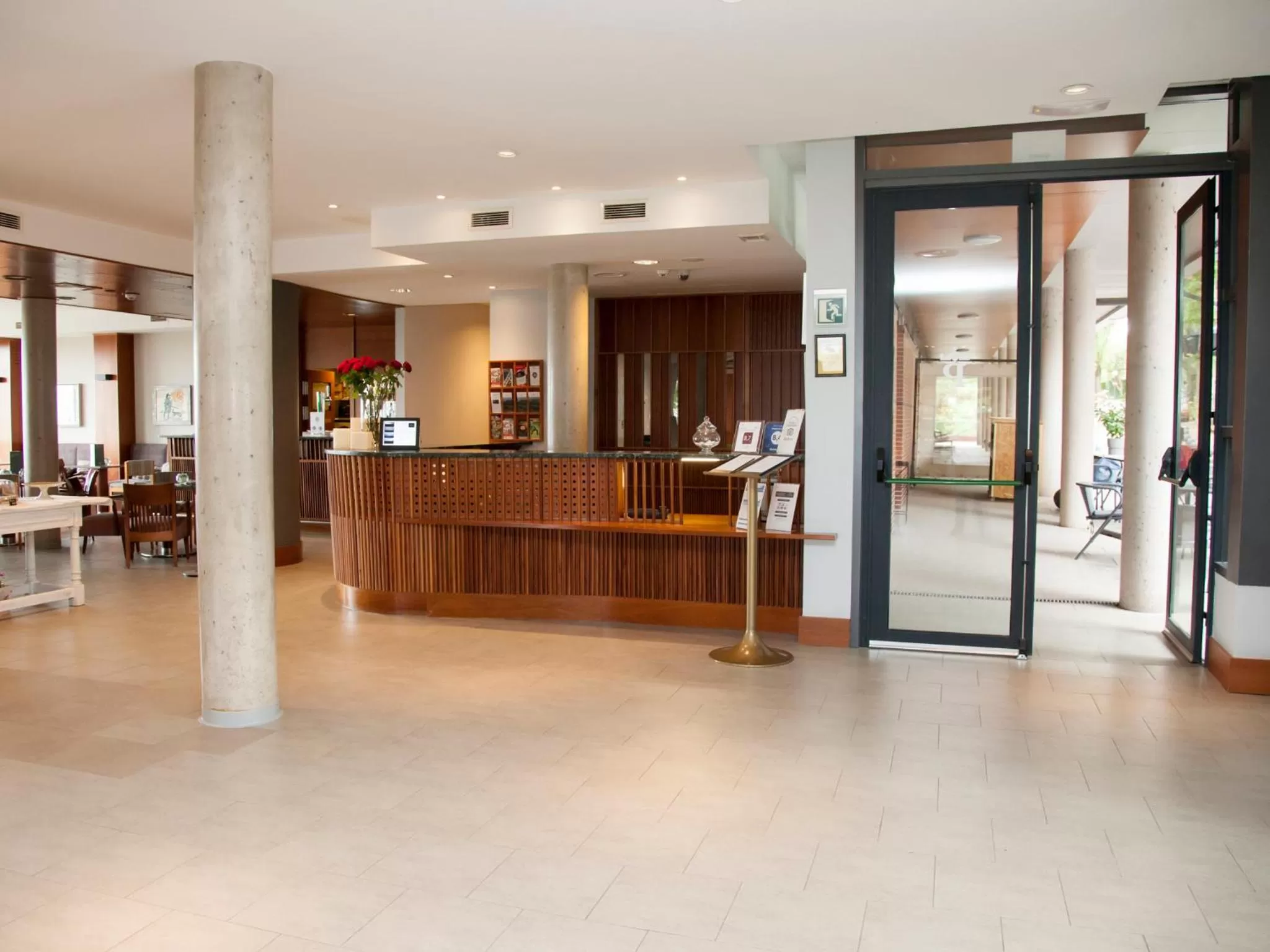 Lobby or reception in Parador de Soria