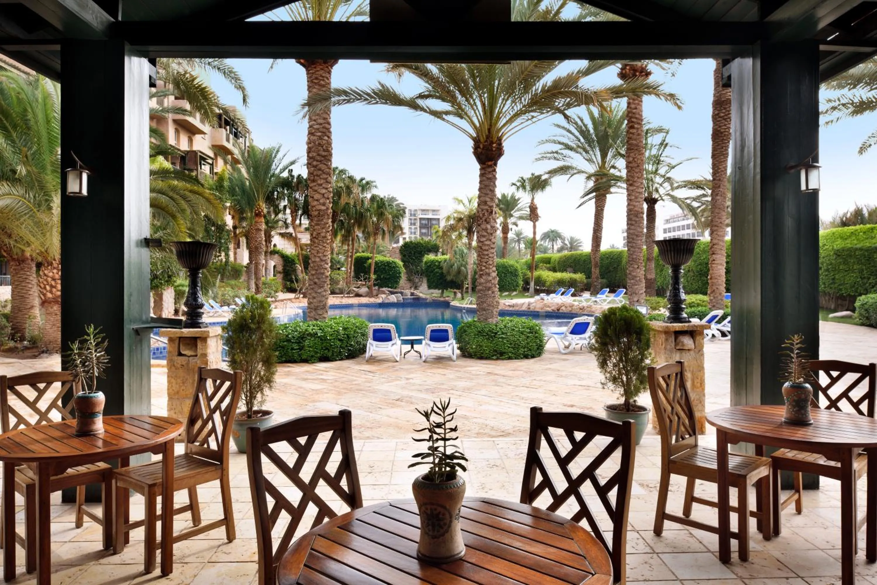 Patio in Mövenpick Resort & Residences Aqaba
