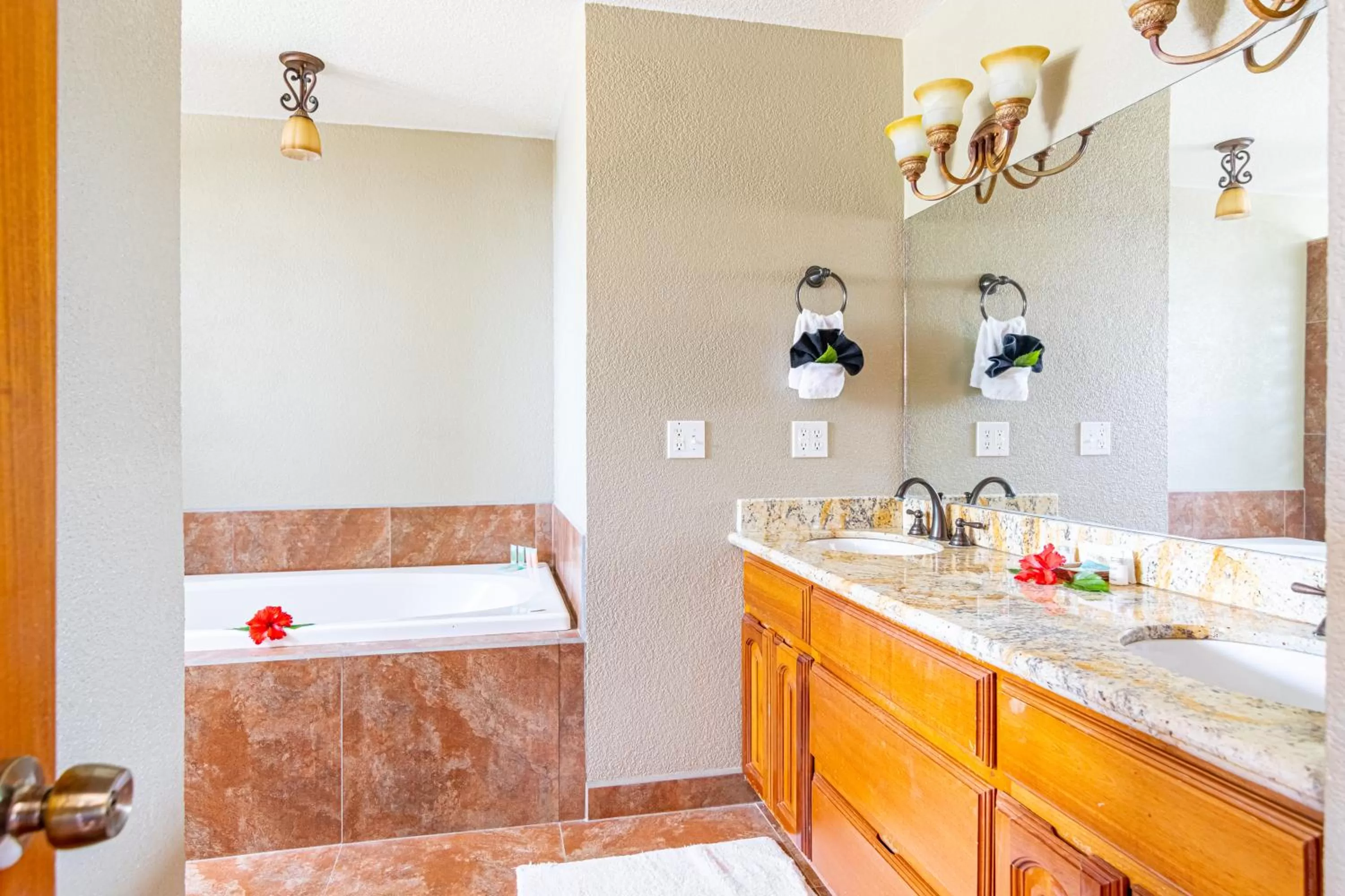 Bathroom in Lighthouse Beach Villas