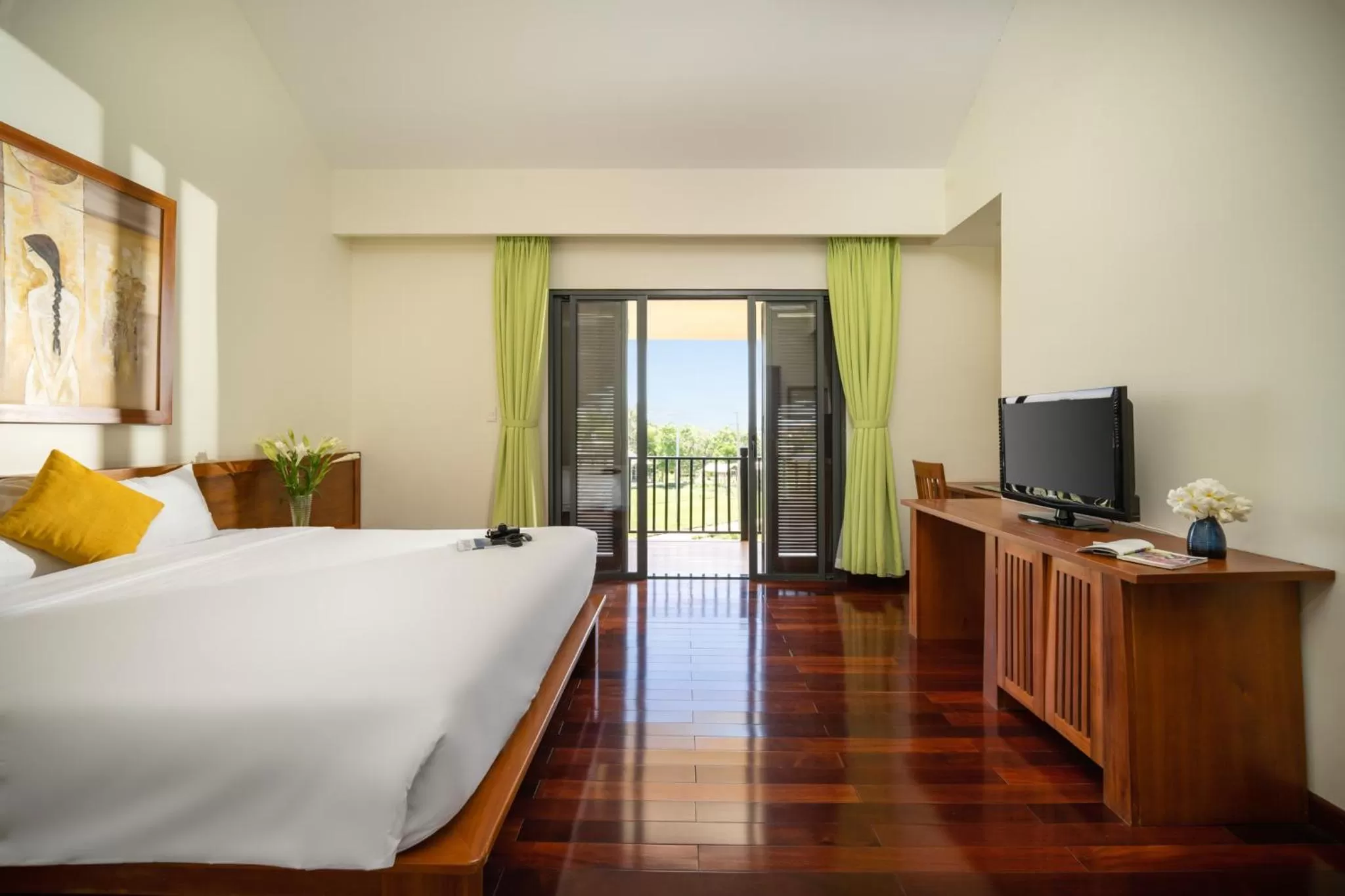 Bed in Palm Village Hoian - STAY 24H