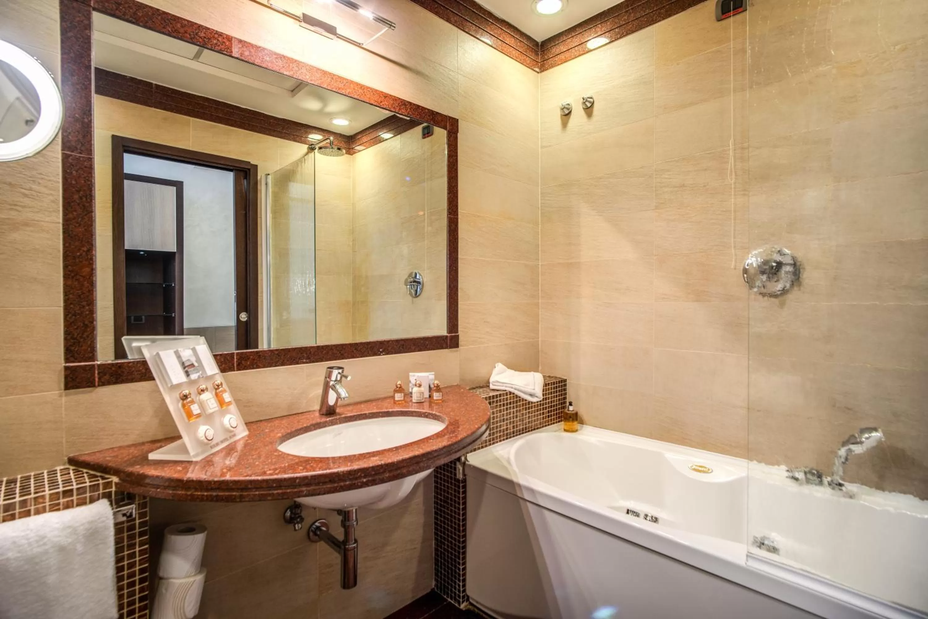 Bathroom in Kolbe Hotel Rome