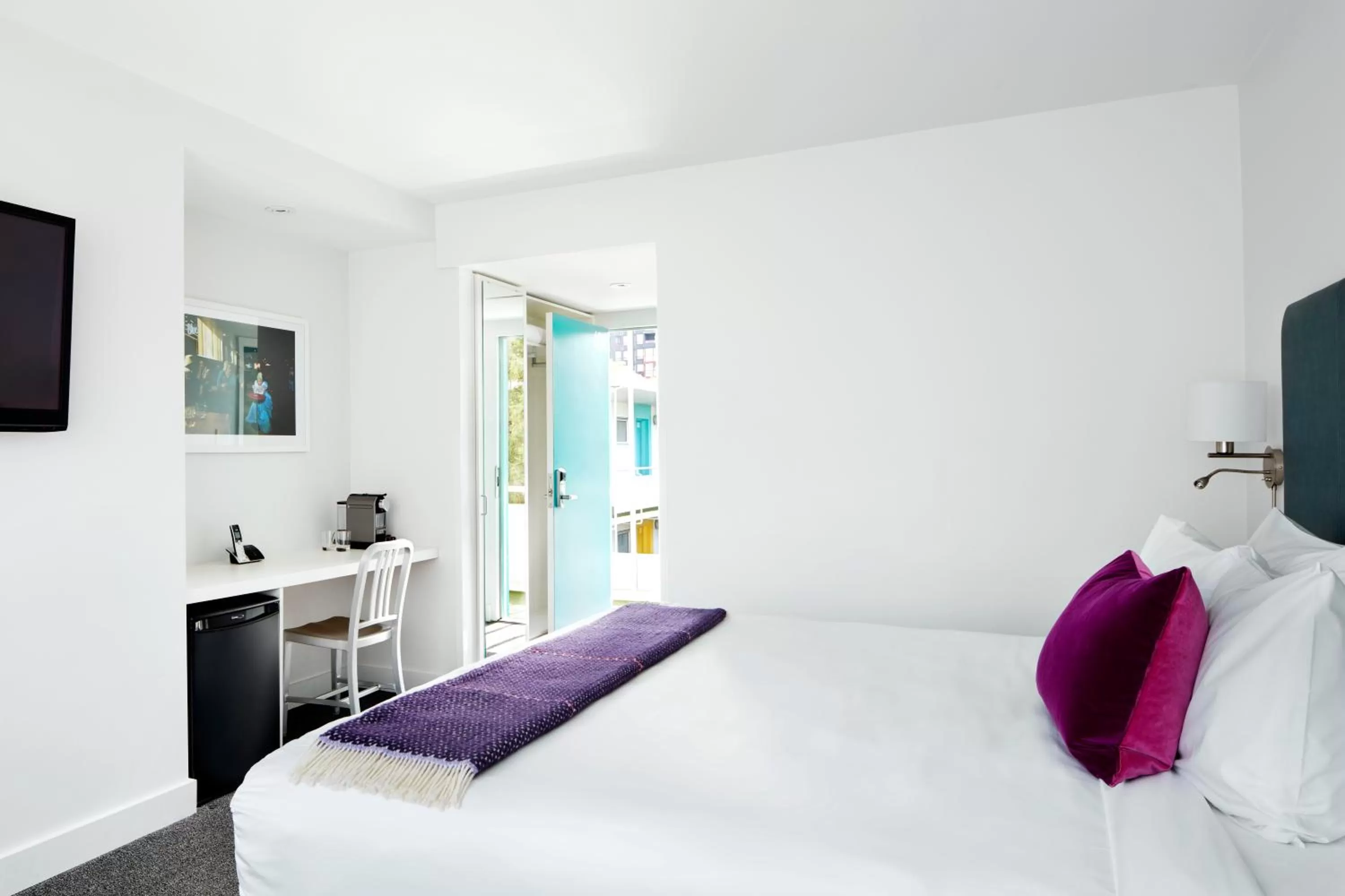 Photo of the whole room, Bed in The Burrard