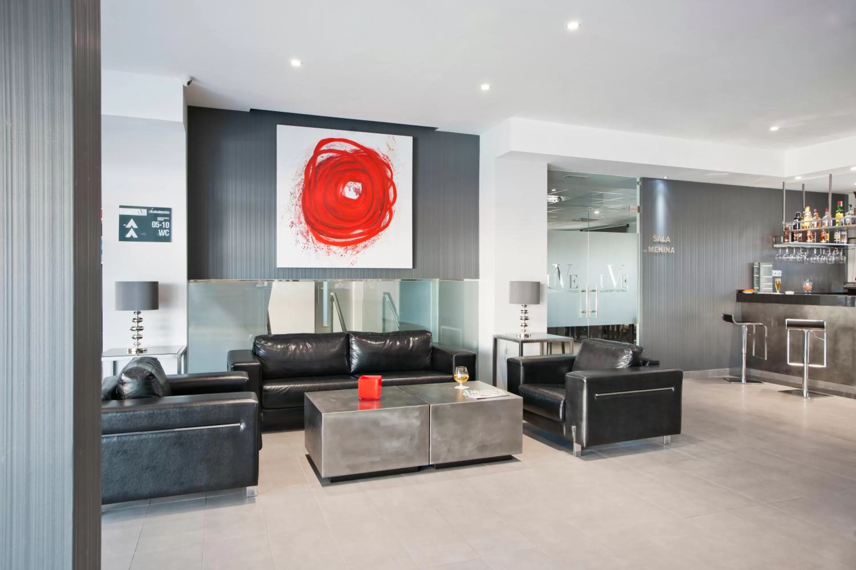 Communal lounge/ TV room in UVE Alcobendas