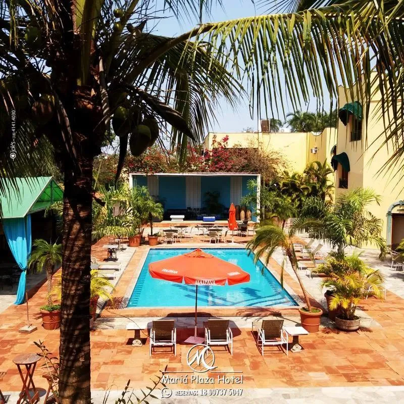 Swimming Pool in Mariá Plaza Hotel