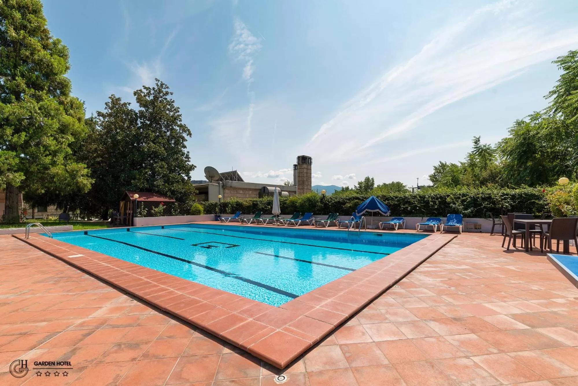 Swimming pool in Hotel Garden Terni