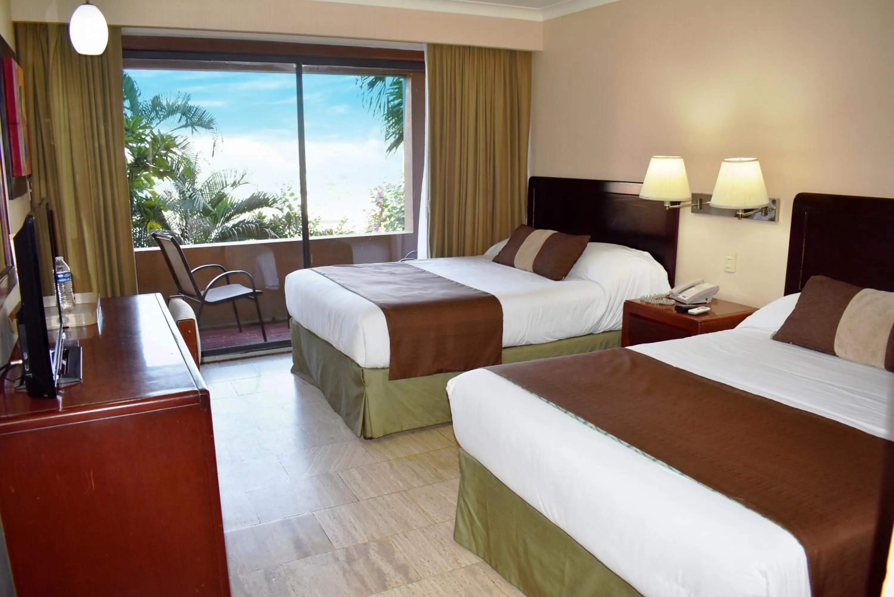 City view, Bed in Hotel San Luis Lindavista