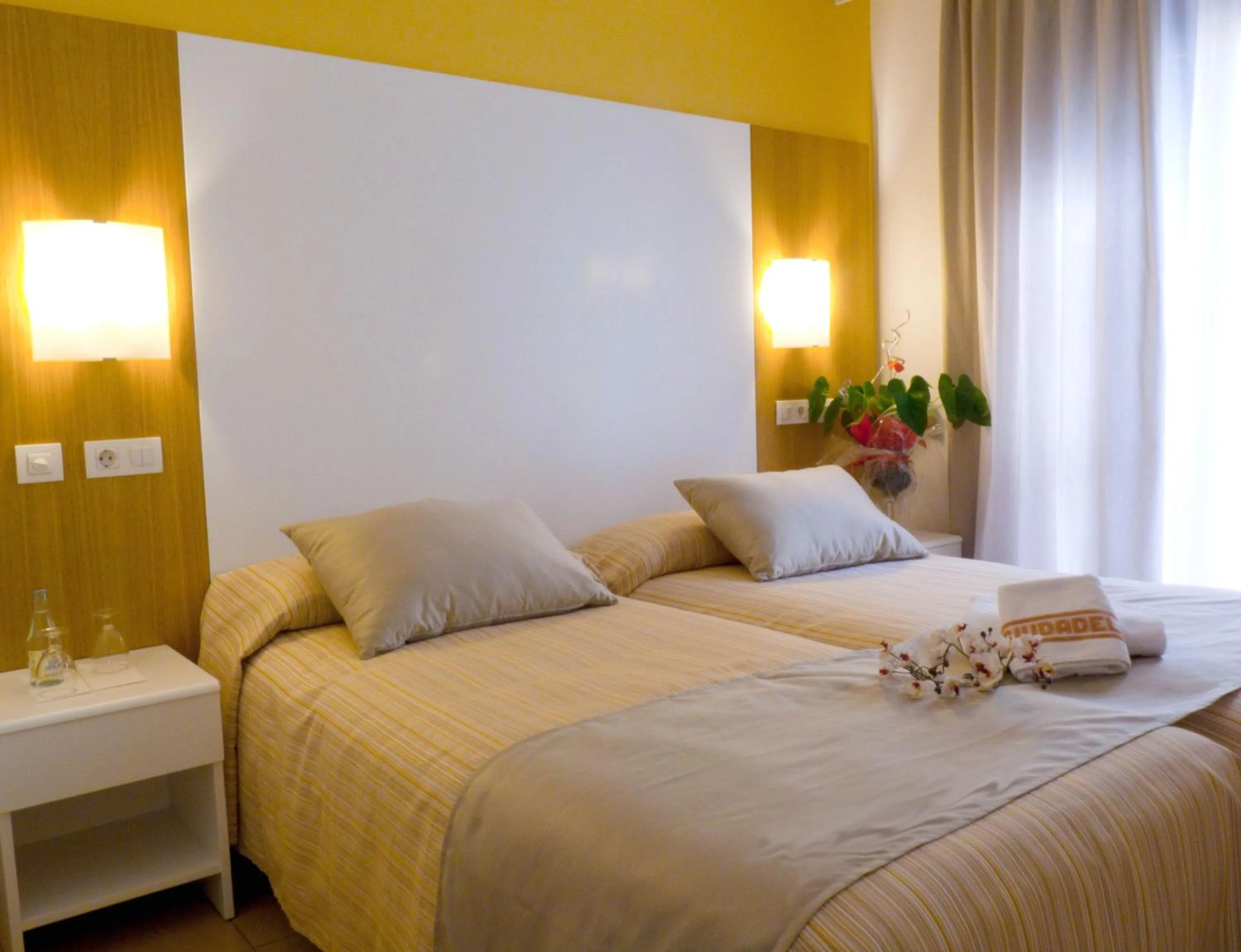 Photo of the whole room, Bed in Sagitario Hostal Ciutadella