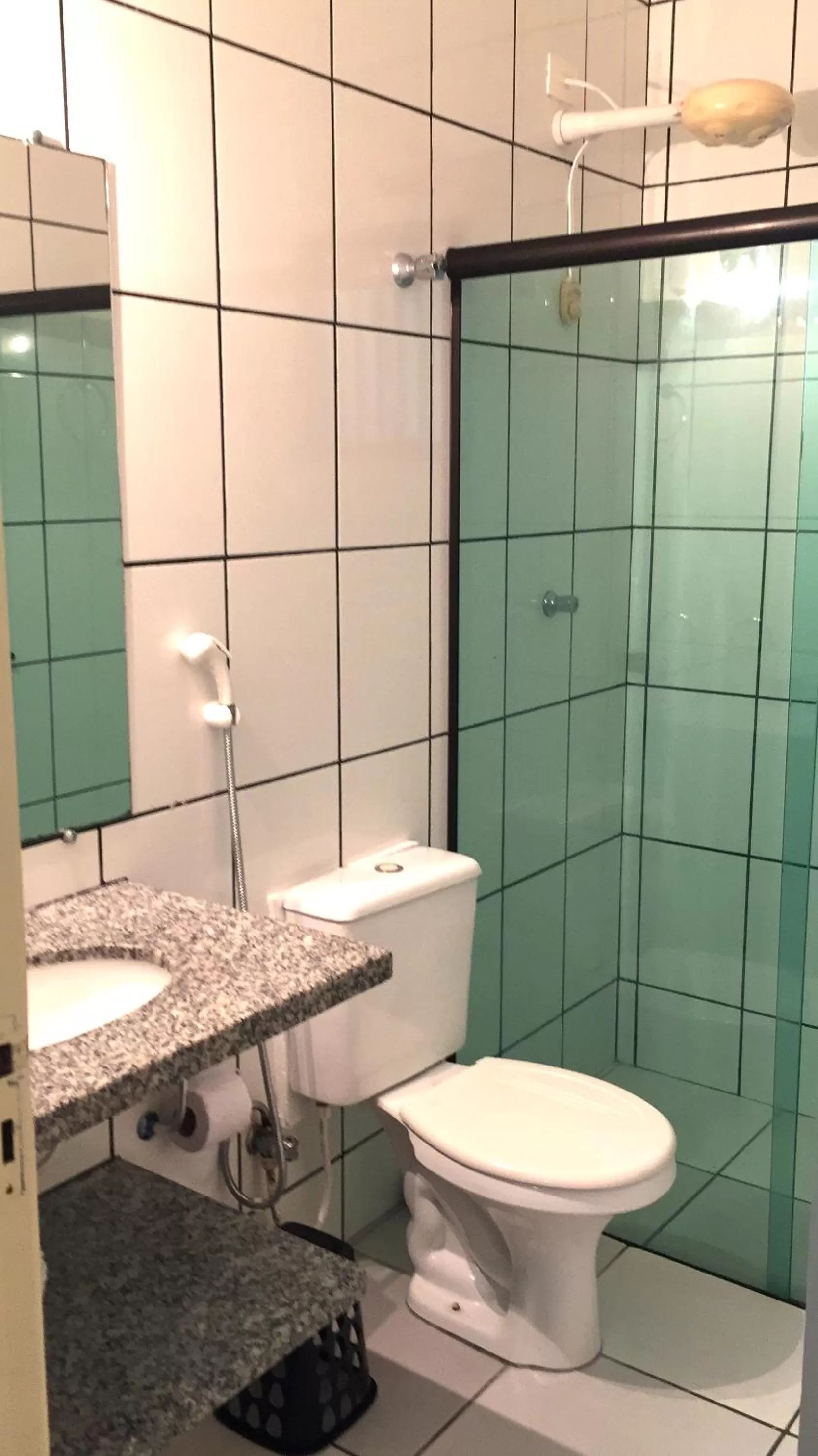 Bathroom in Pousada Ilha Vitoria