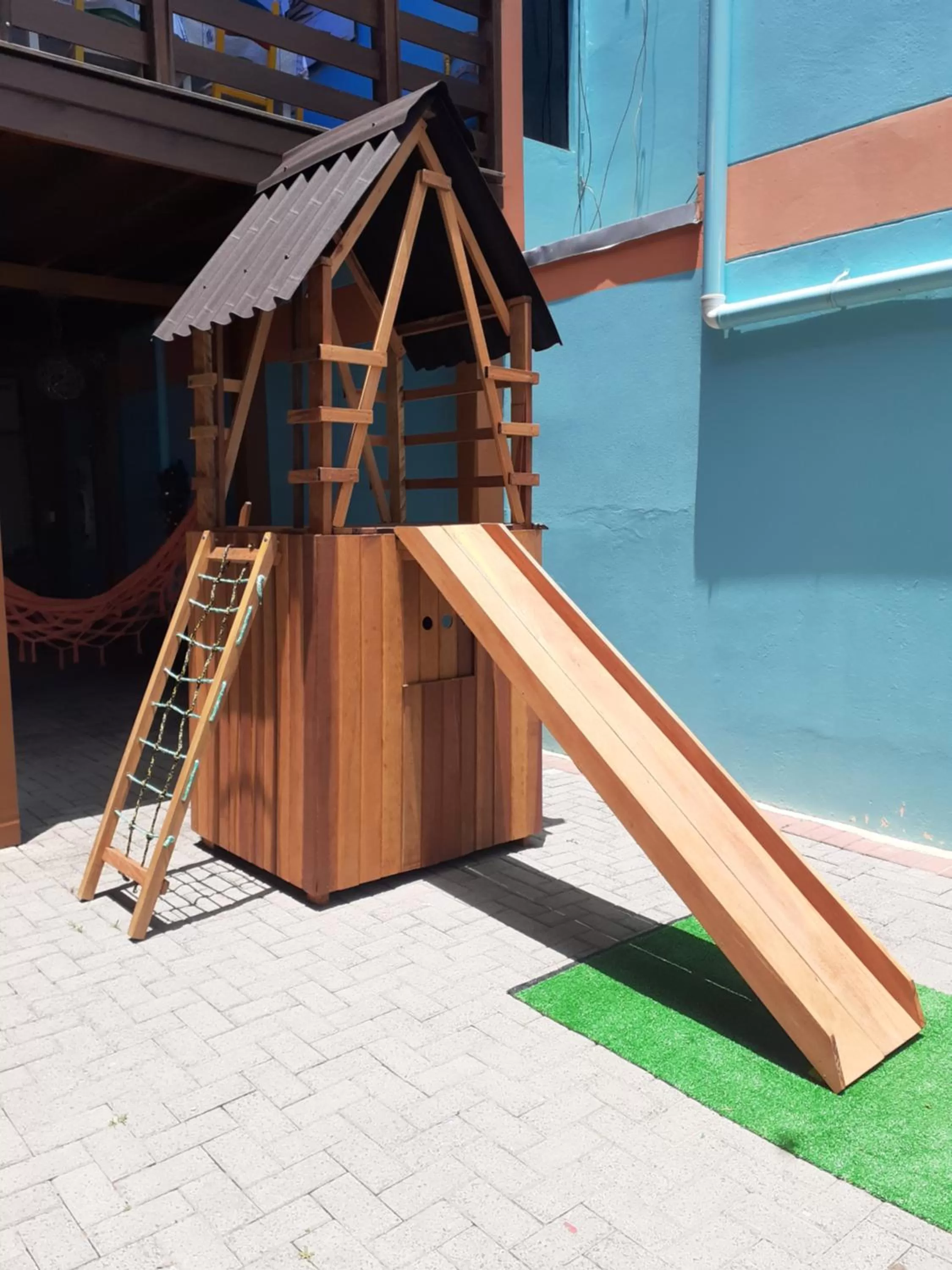 Children play ground in Pousada Casa do Luiggi