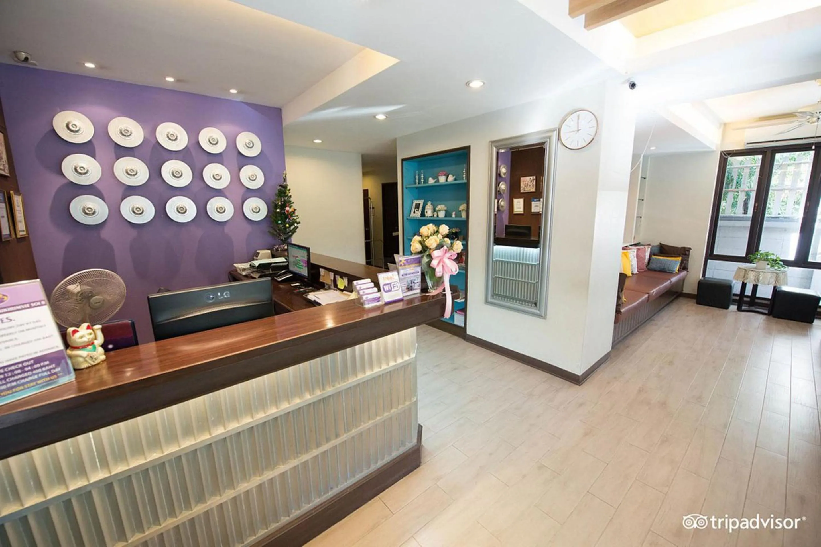 Lobby or reception in Sawasdee Hotel @ Sukhumvit Soi 8