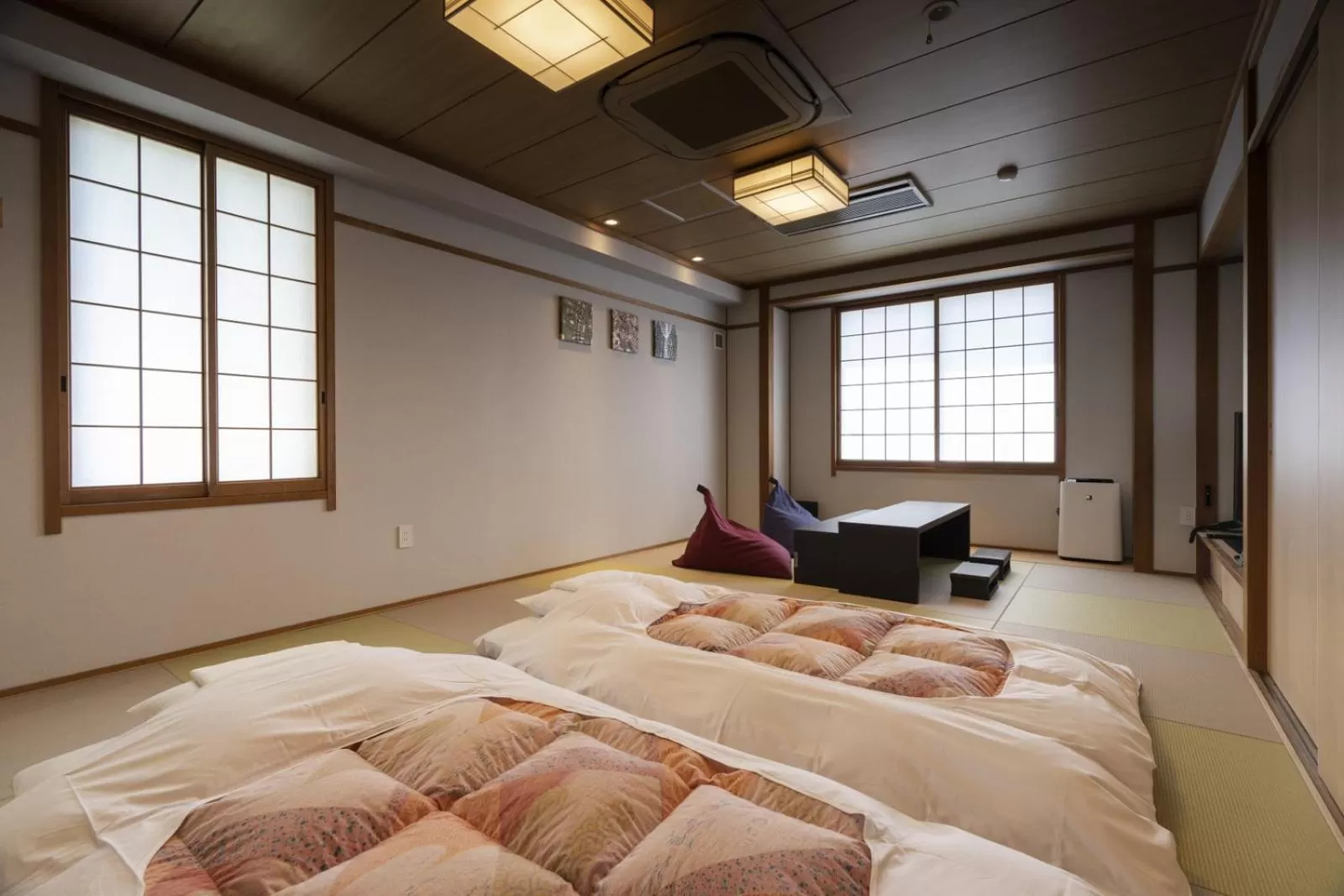 Bed in Hotel Ohta