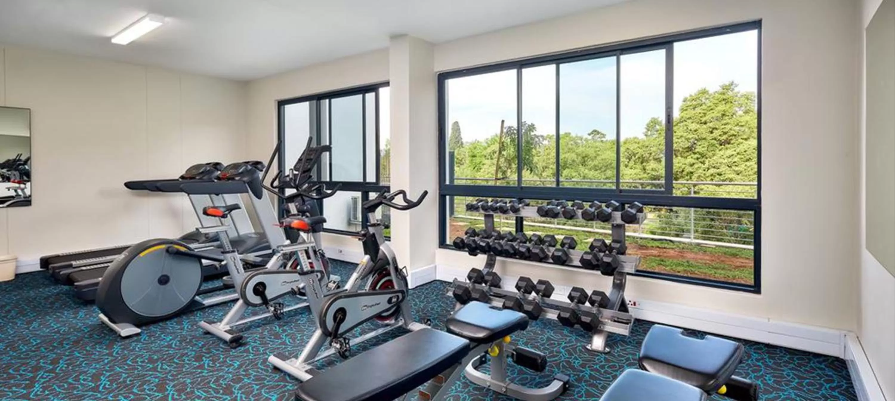 Fitness centre/facilities in STAY Menlyn